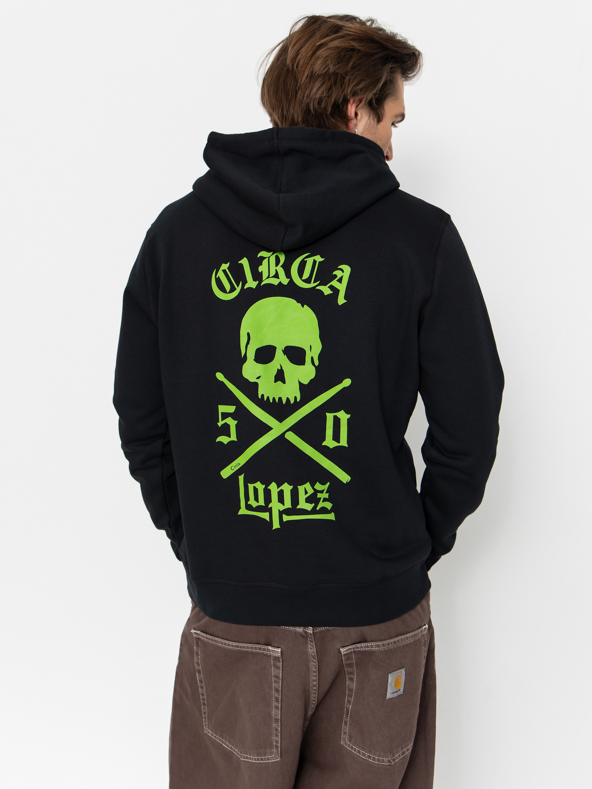 Світшот Circa Lopez 50 (black/green)