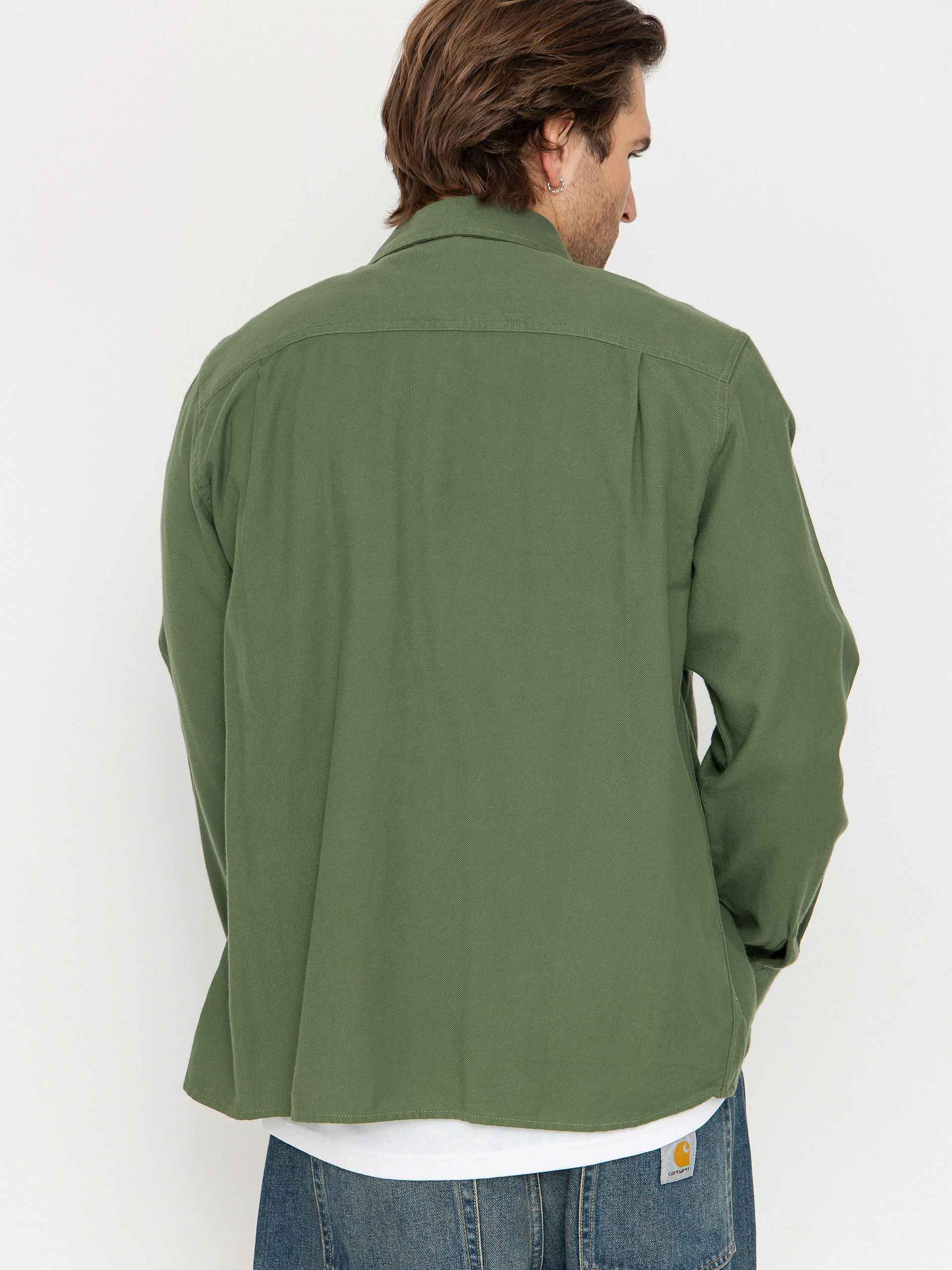 Сорочка Brixton Hasting Lw Flannel (wild green)