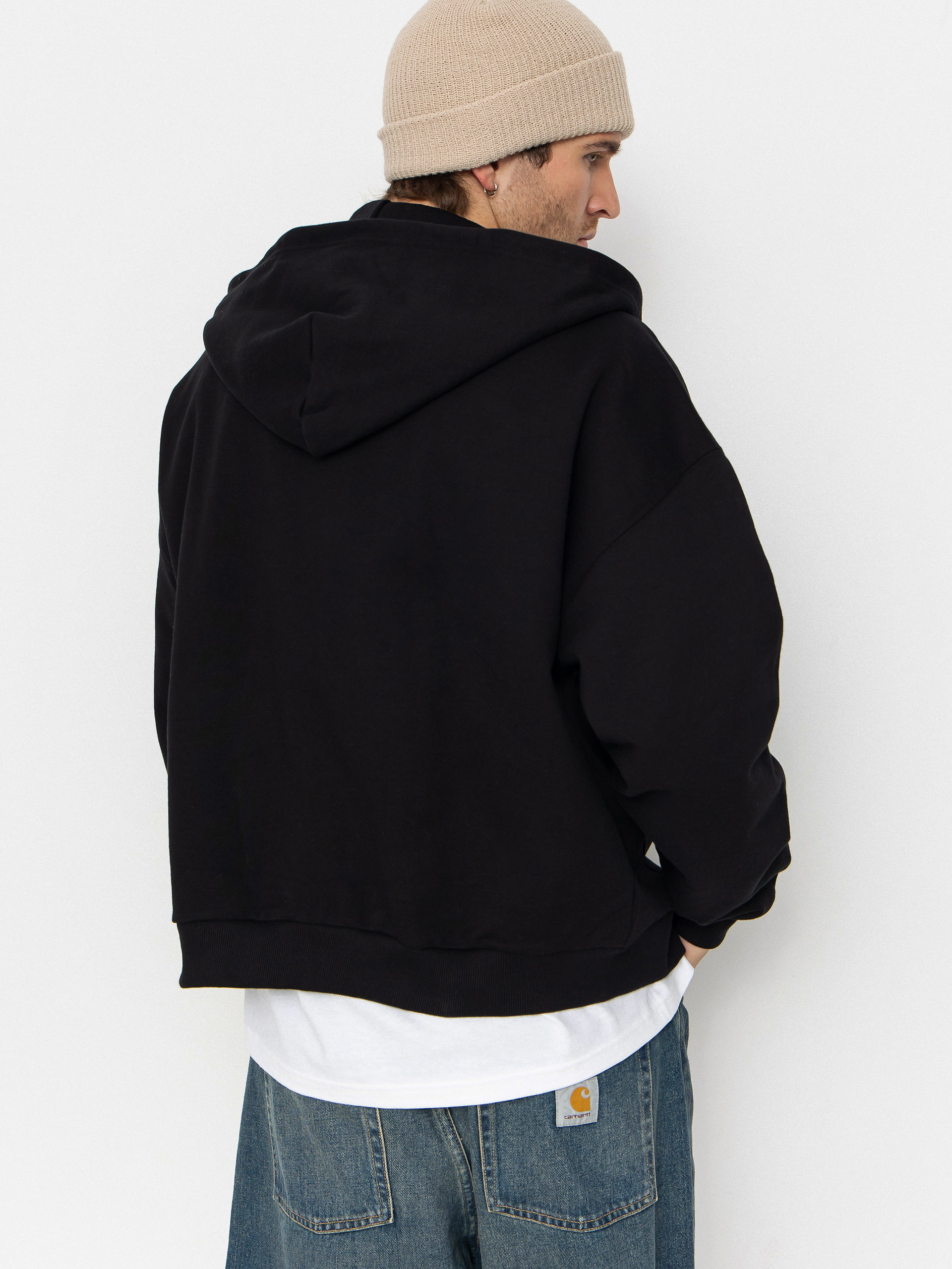 Худі Brixton Embroidered Hw ZHD (black)