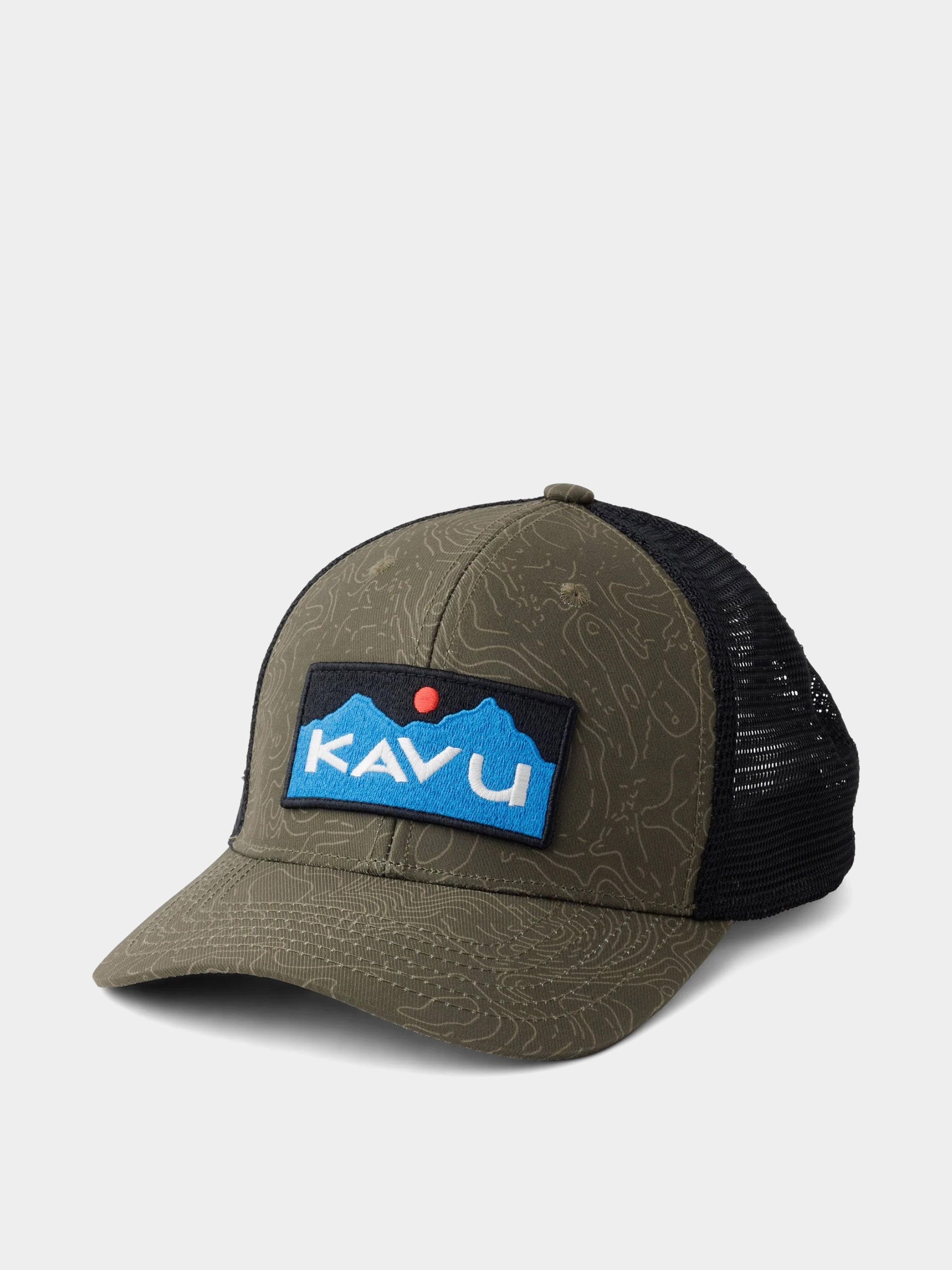 Кепка Kavu Above Standard (olive topo)