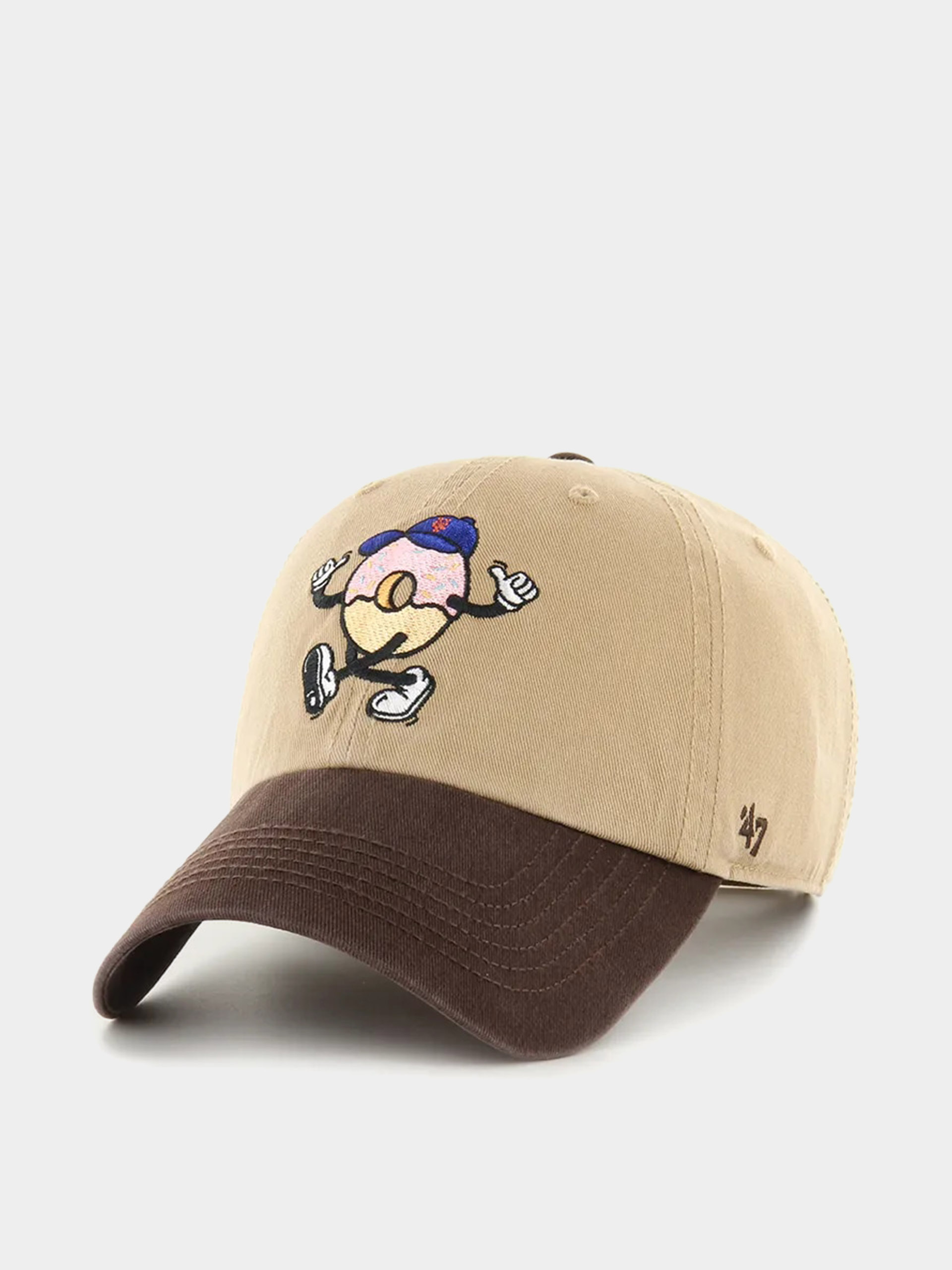 Кепка 47 Brand MLB New York Mets Khaki Cartoon Icon (khaki)