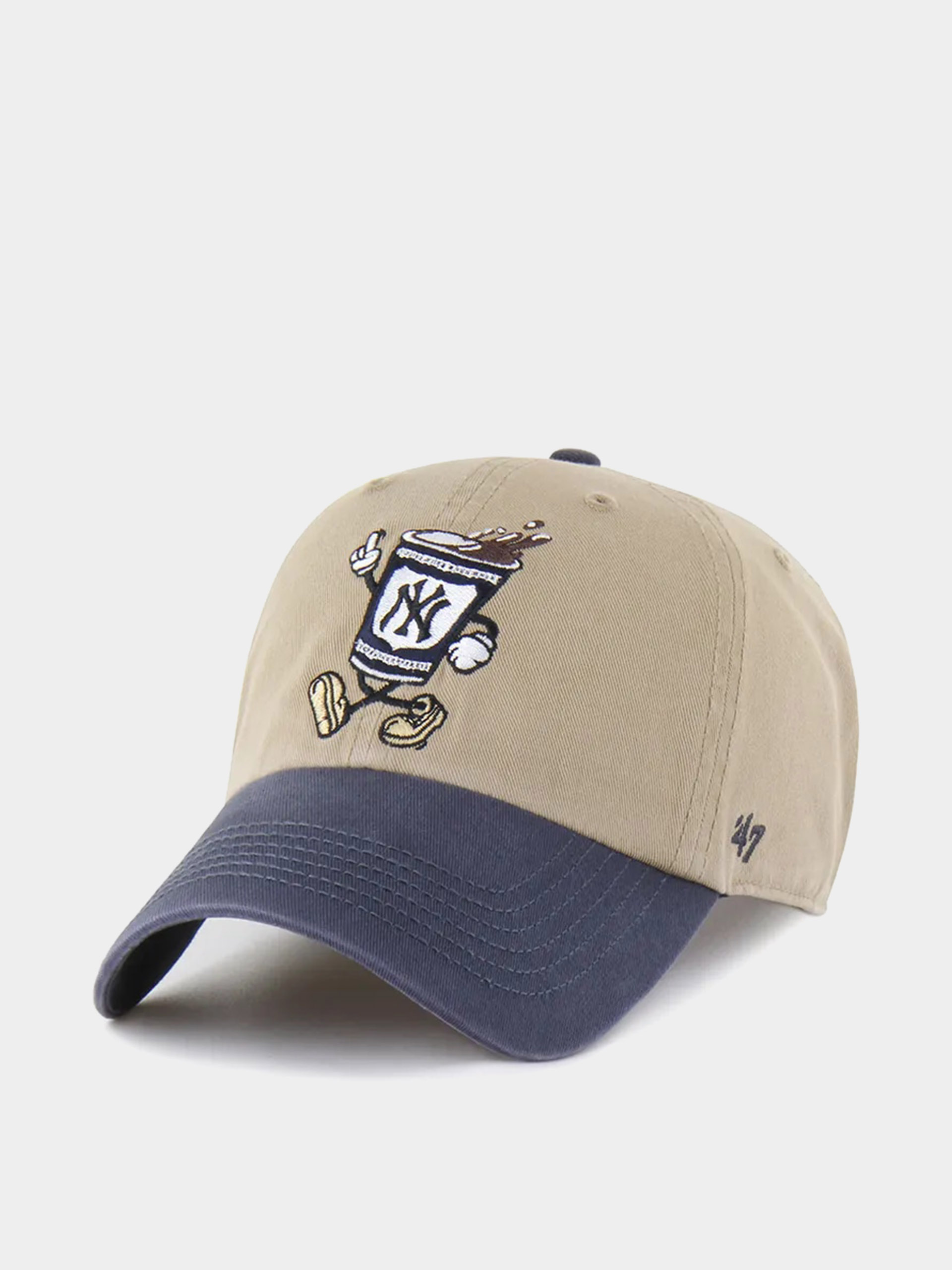 Кепка 47 Brand MLB New York Yankees Cartoon Icon (khaki)
