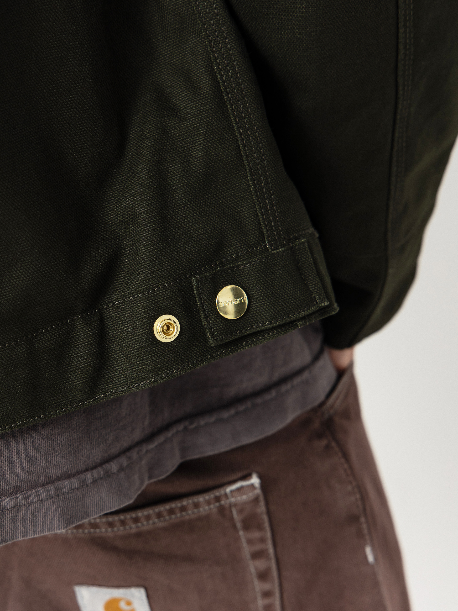 Куртка Carhartt WIP Detroit (olive/black/rigid)