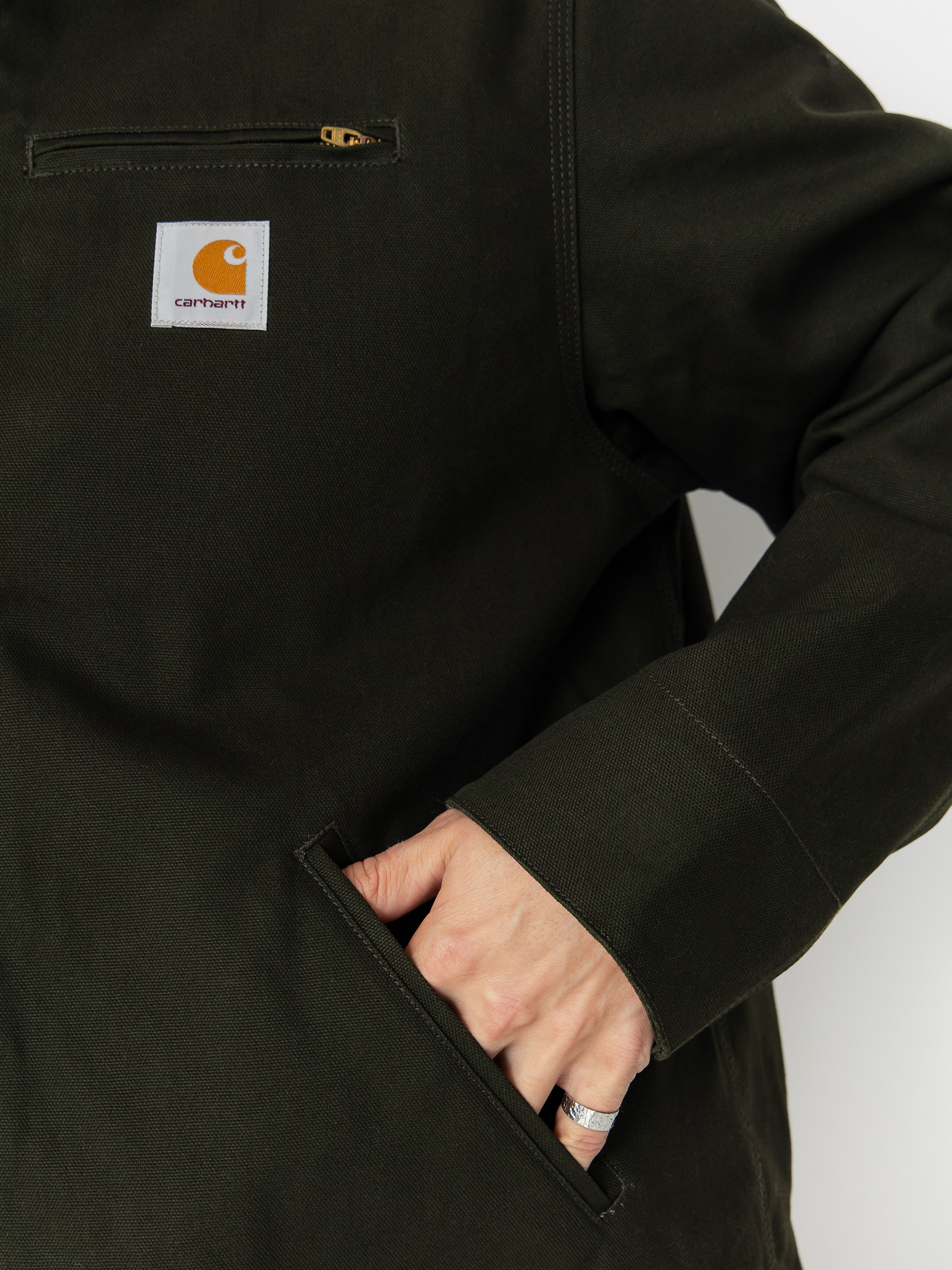 Куртка Carhartt WIP Detroit (olive/black/rigid)