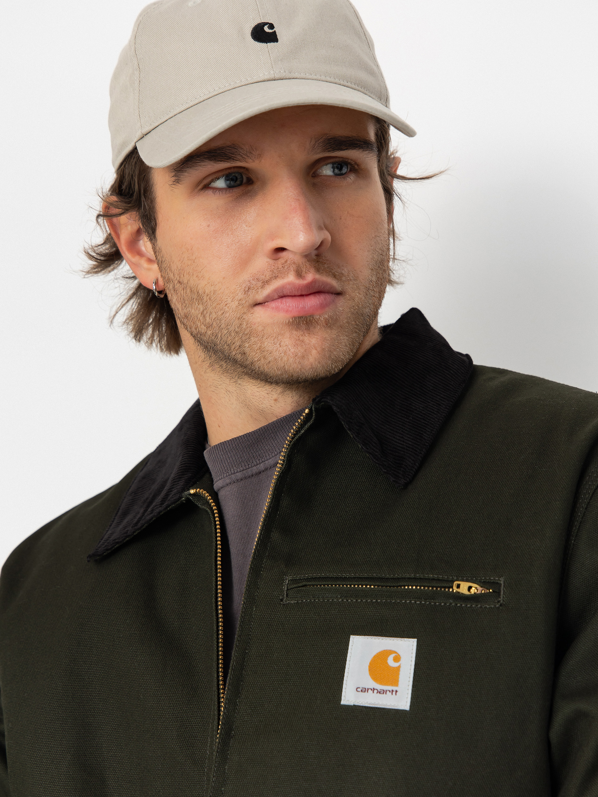 Куртка Carhartt WIP Detroit (olive/black/rigid)