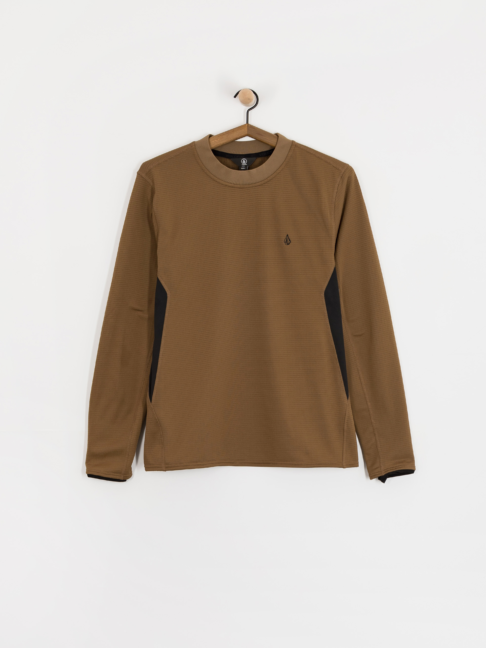 Чоловіча Термосвітшот Volcom Gridlock Crew Neck (bronze)