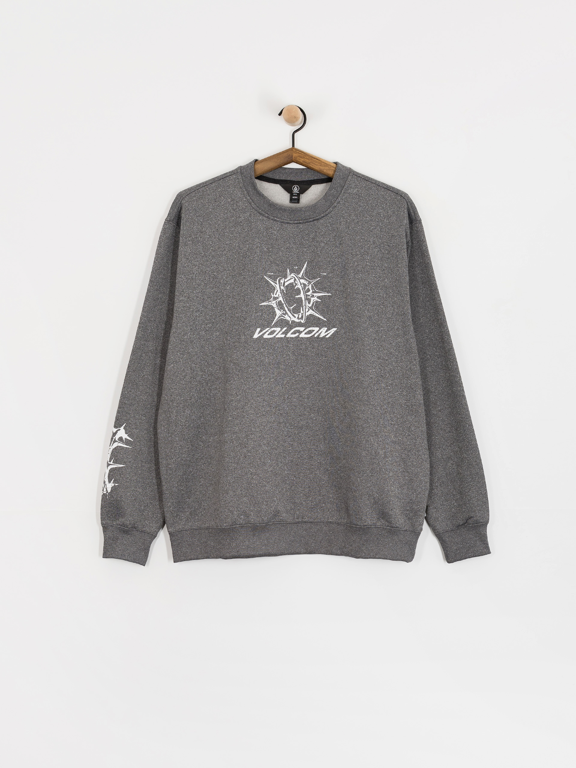 Чоловіча Термосвітшот Volcom Hydro Crew (heather black)