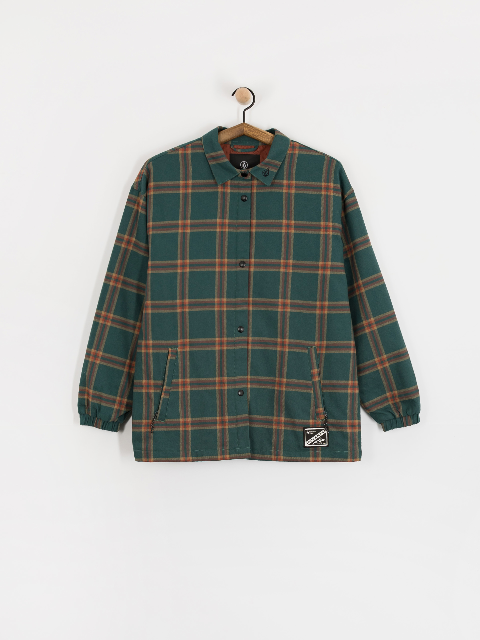Жіноча Сноубордична куртка Volcom Ins Riding Flannel (atlantic deep)
