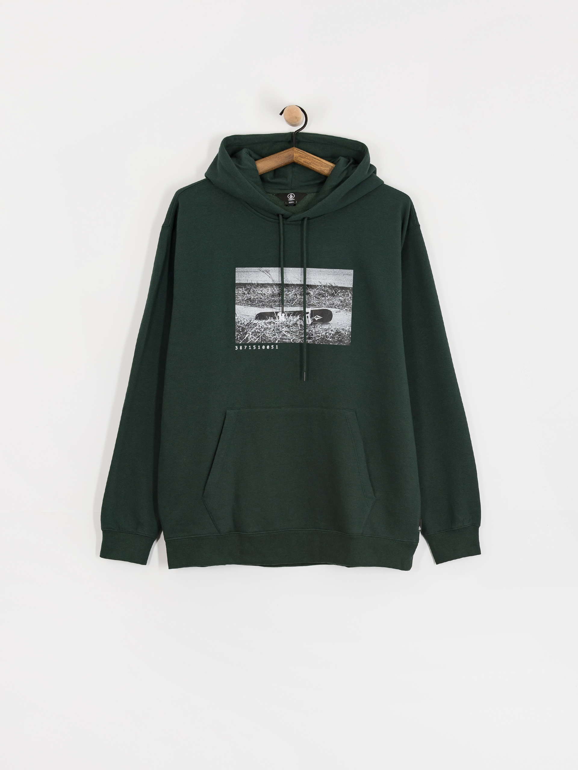 Худі Volcom Essential HD (black green)