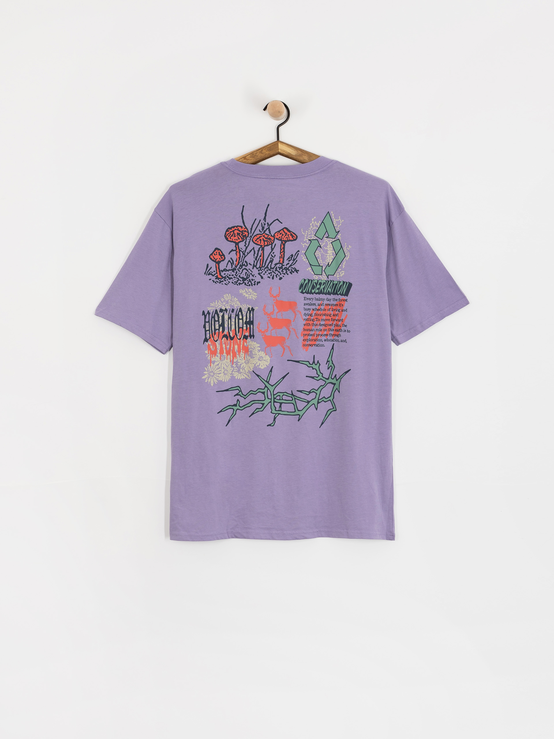 Футболка Volcom Stone Matter (purple ash)