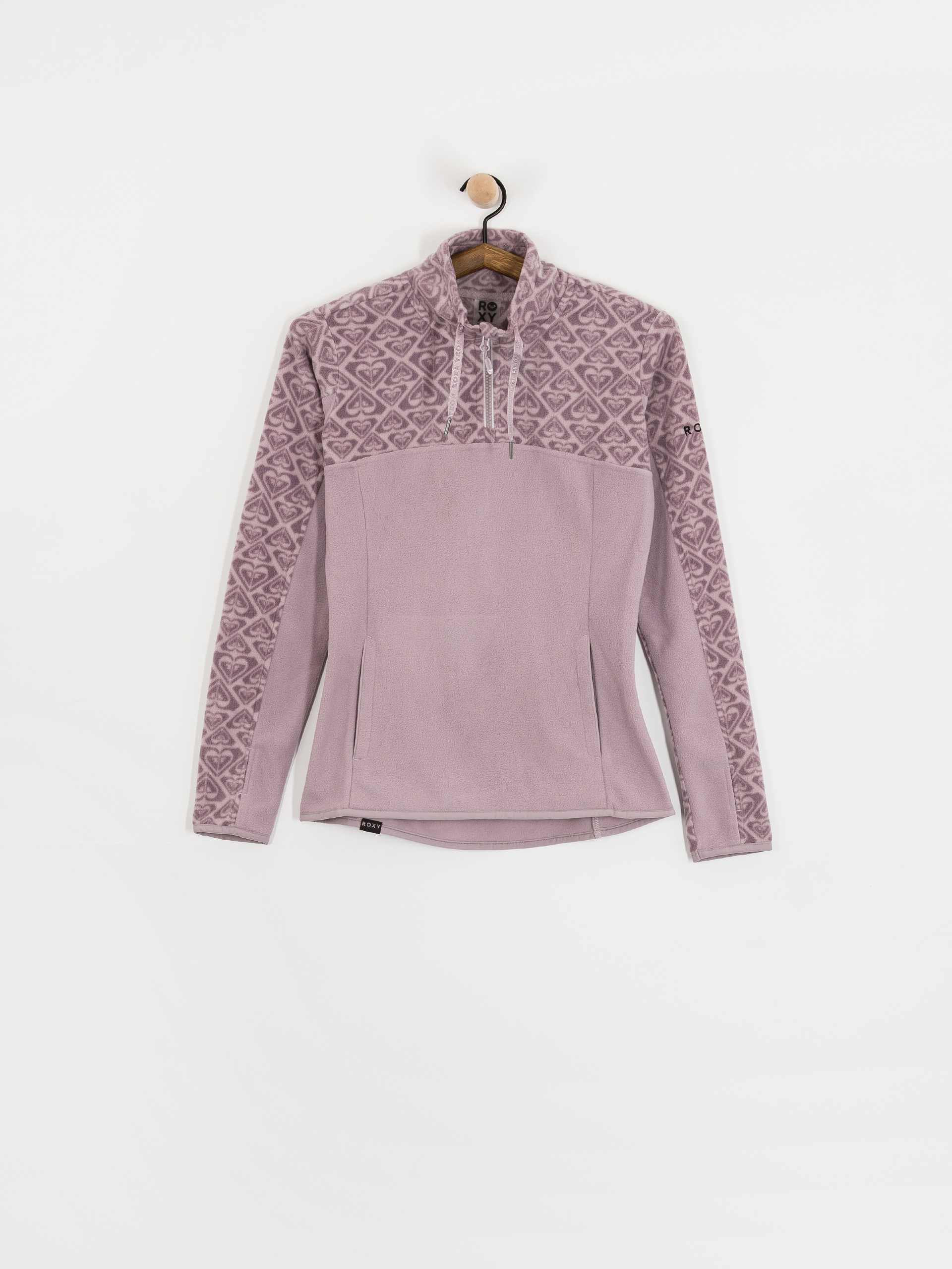 Жіночий Флісовий светр Roxy Sayna Half Zip (nirvana be bold plaid rg)