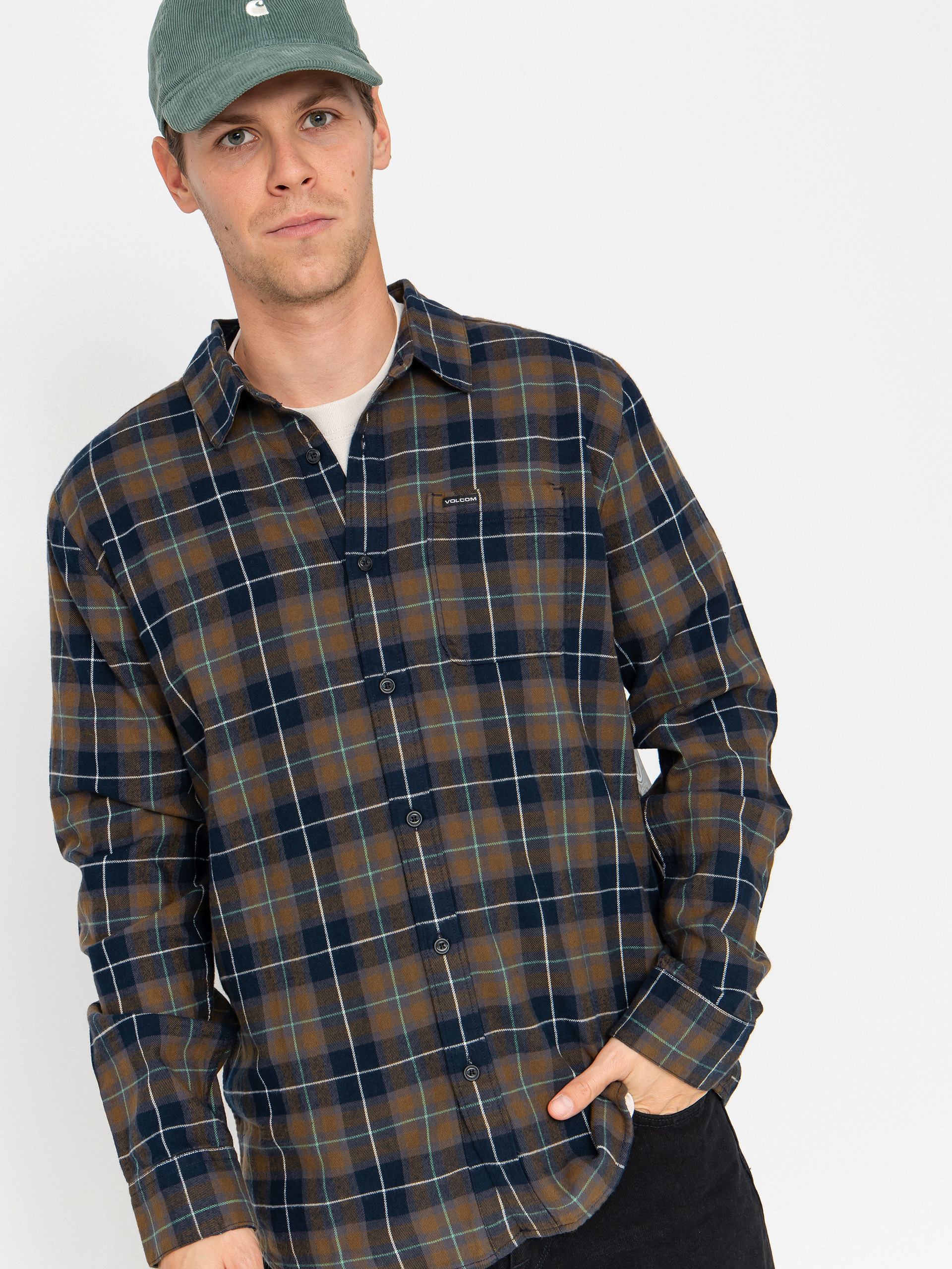 Сорочка Volcom Caden Plaid (navy)