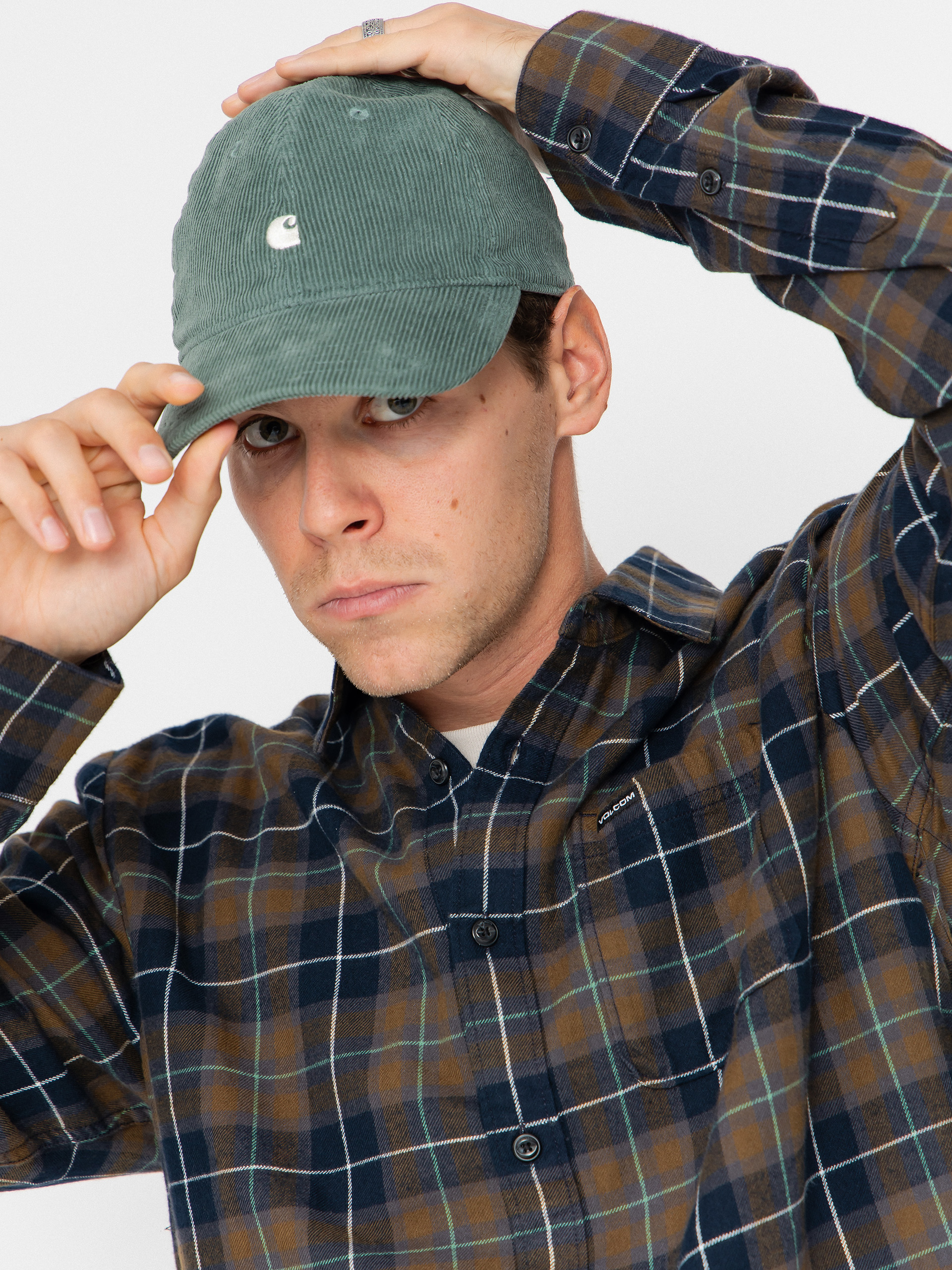 Сорочка Volcom Caden Plaid (navy)