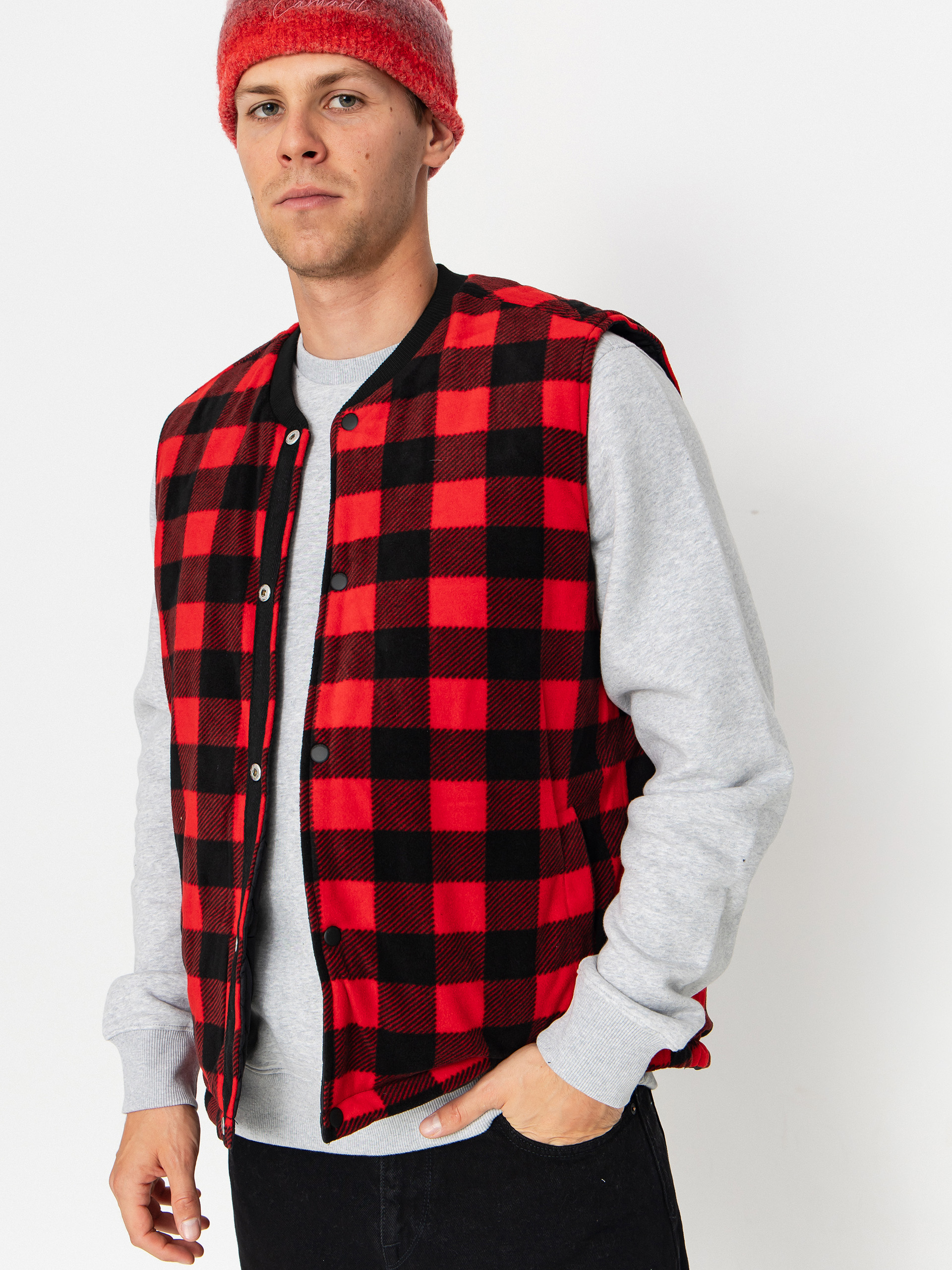 Безрукавка Volcom Bowered (lifeguard red)