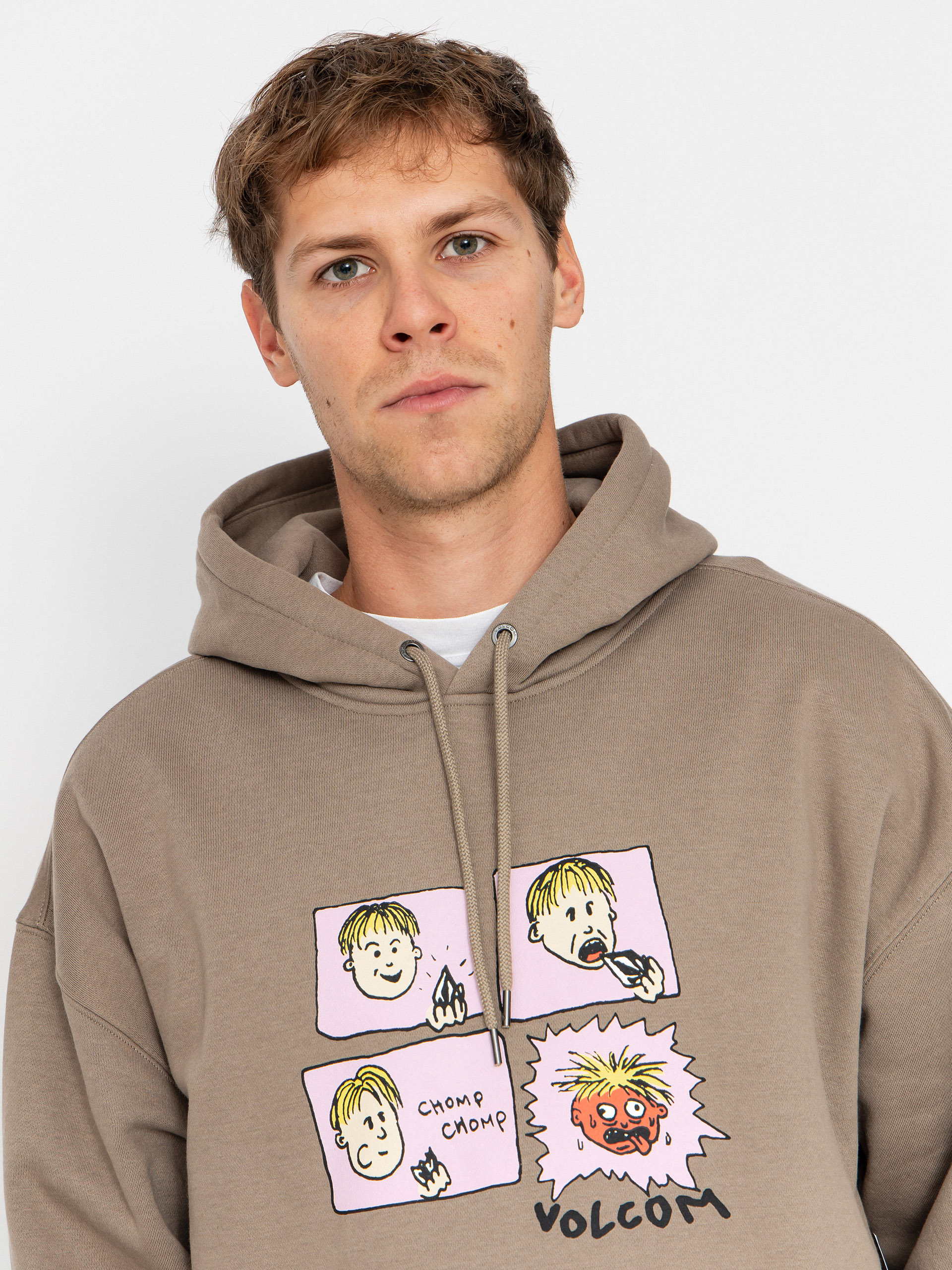 Худі Volcom Chomp Chomp HD (brindle)