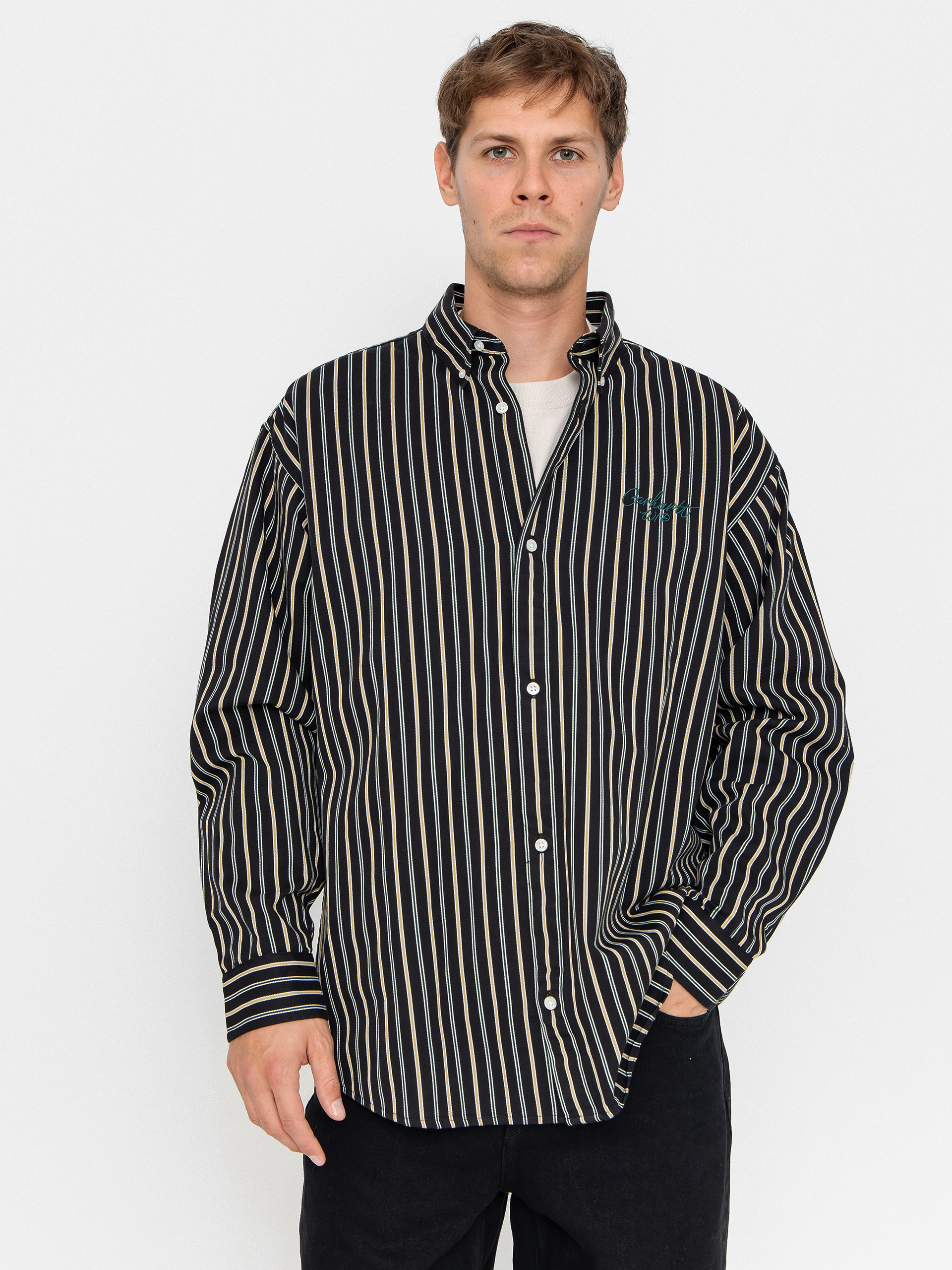 Сорочка Carhartt WIP Palance (palance stripe/black)