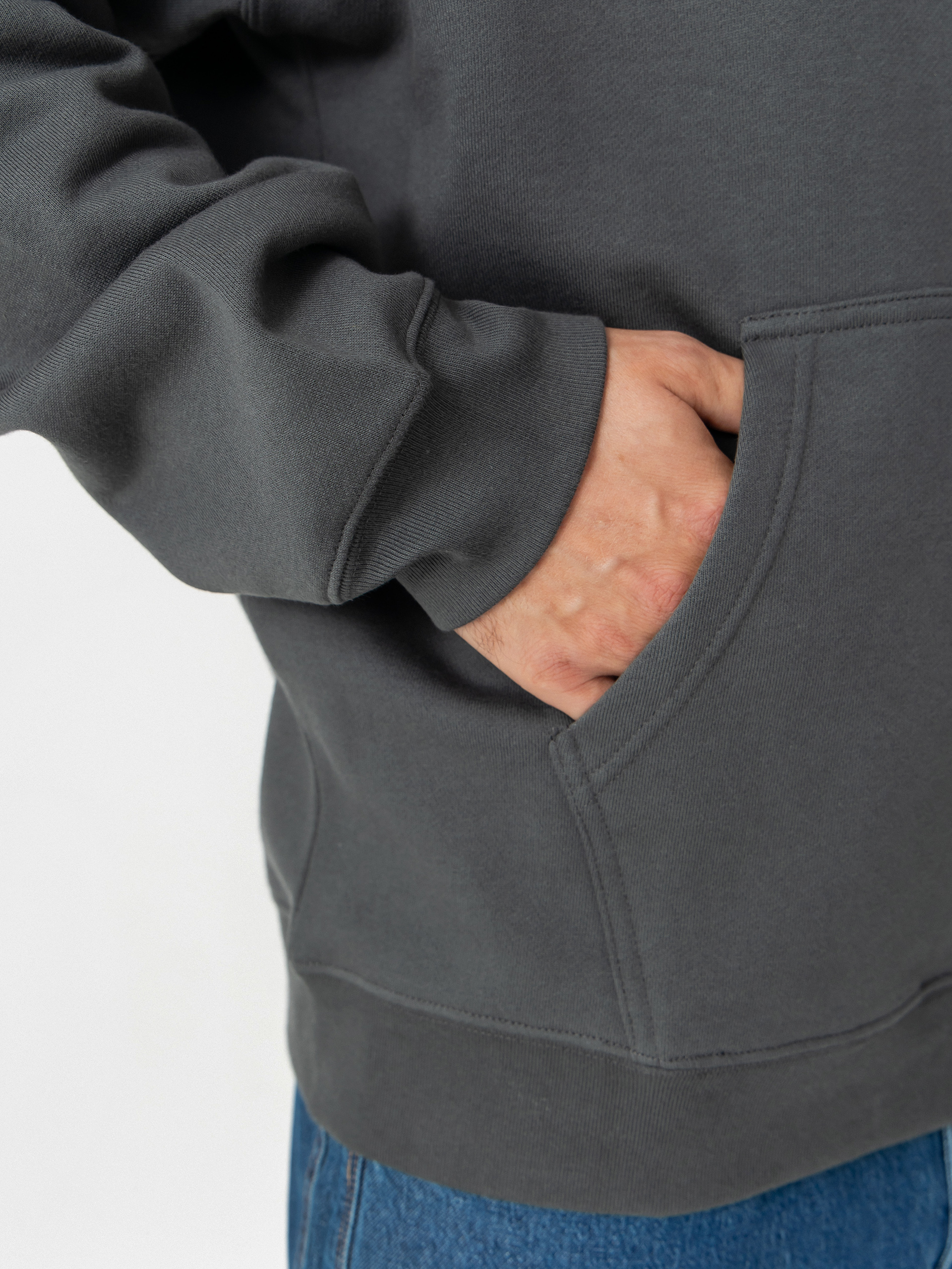 Худі Polar Skate Dave Metal Logo HD (graphite)