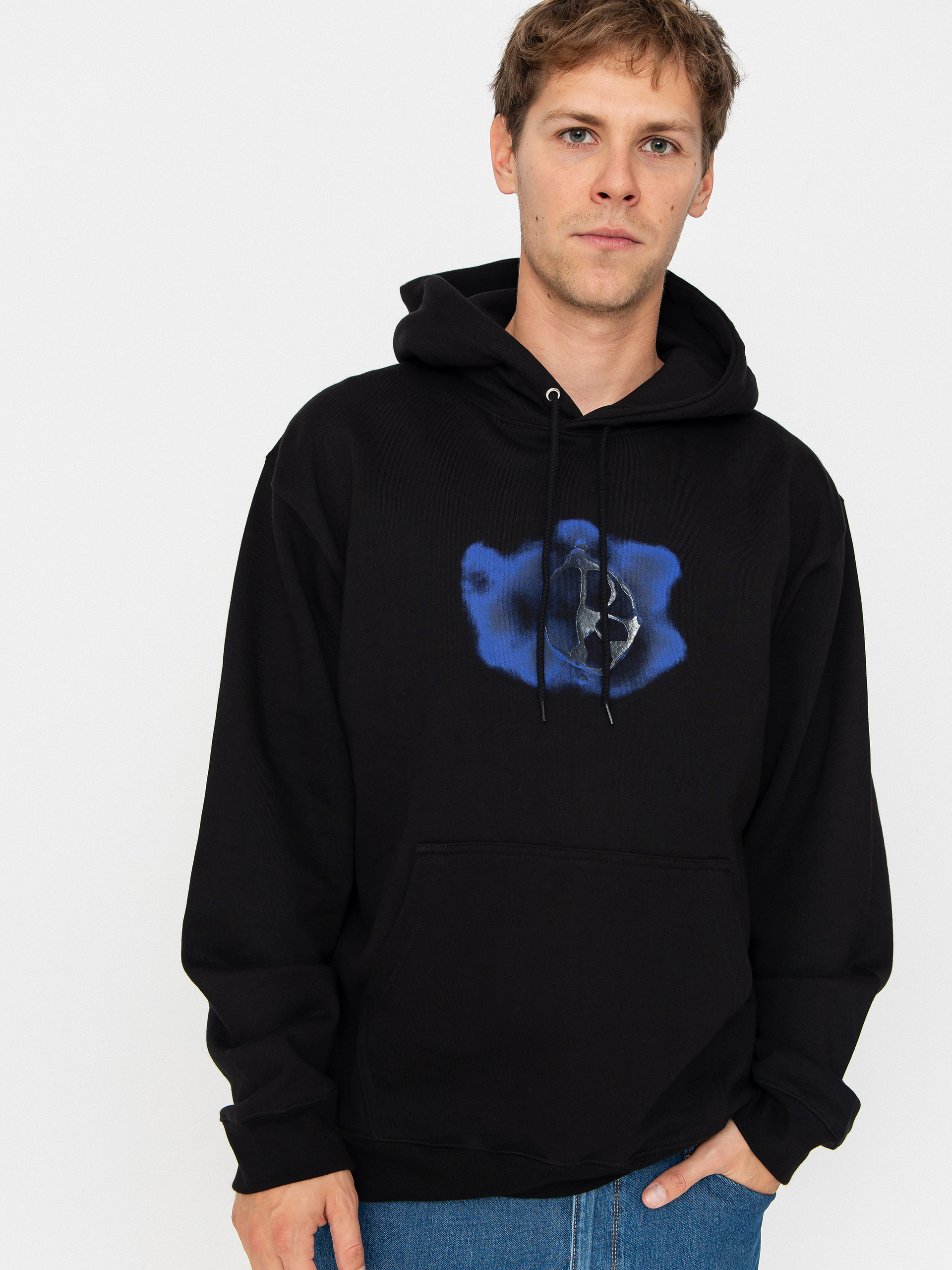 Худі Polar Skate Dave Metal Logo HD (black)