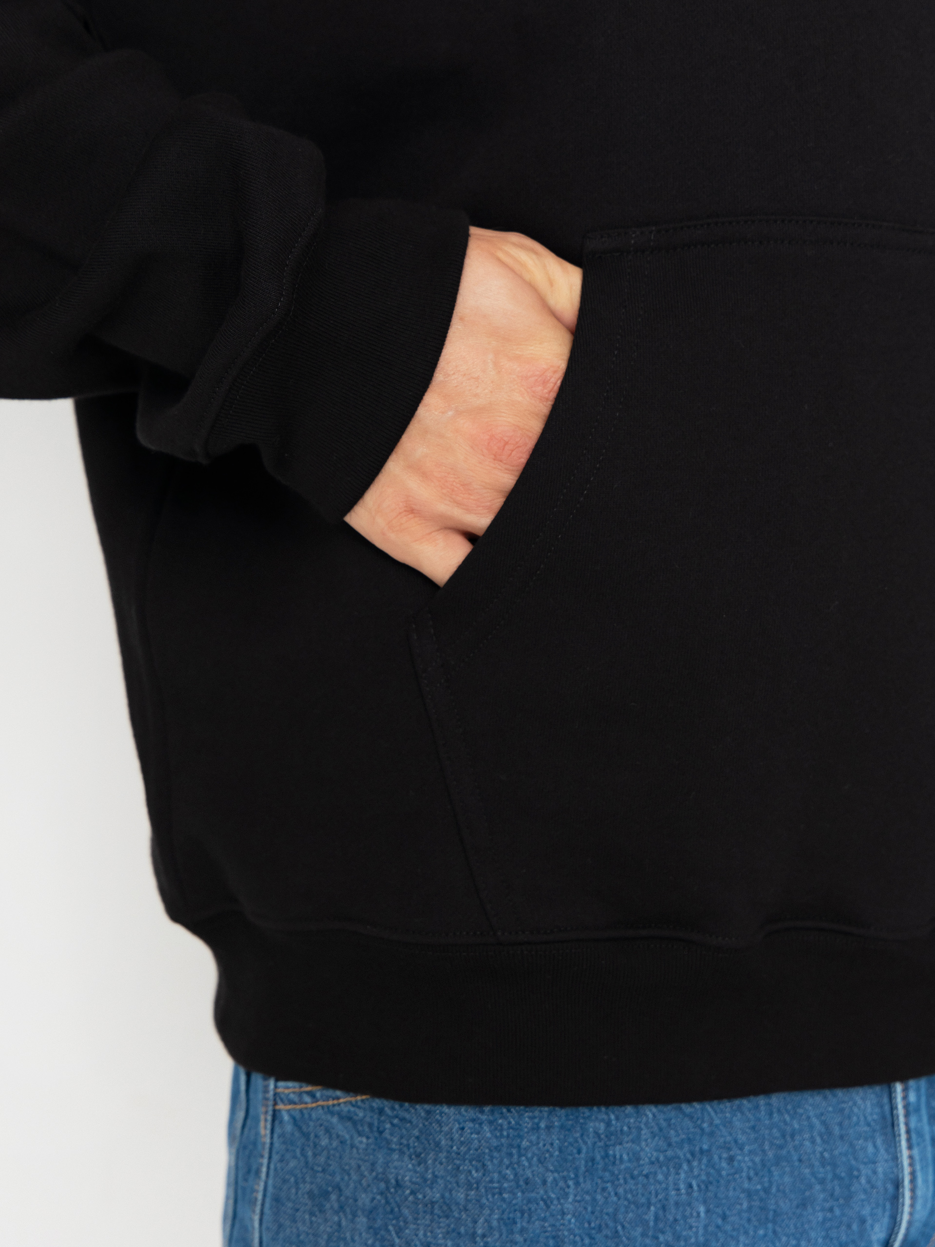 Худі Polar Skate Dave Metal Logo HD (black)