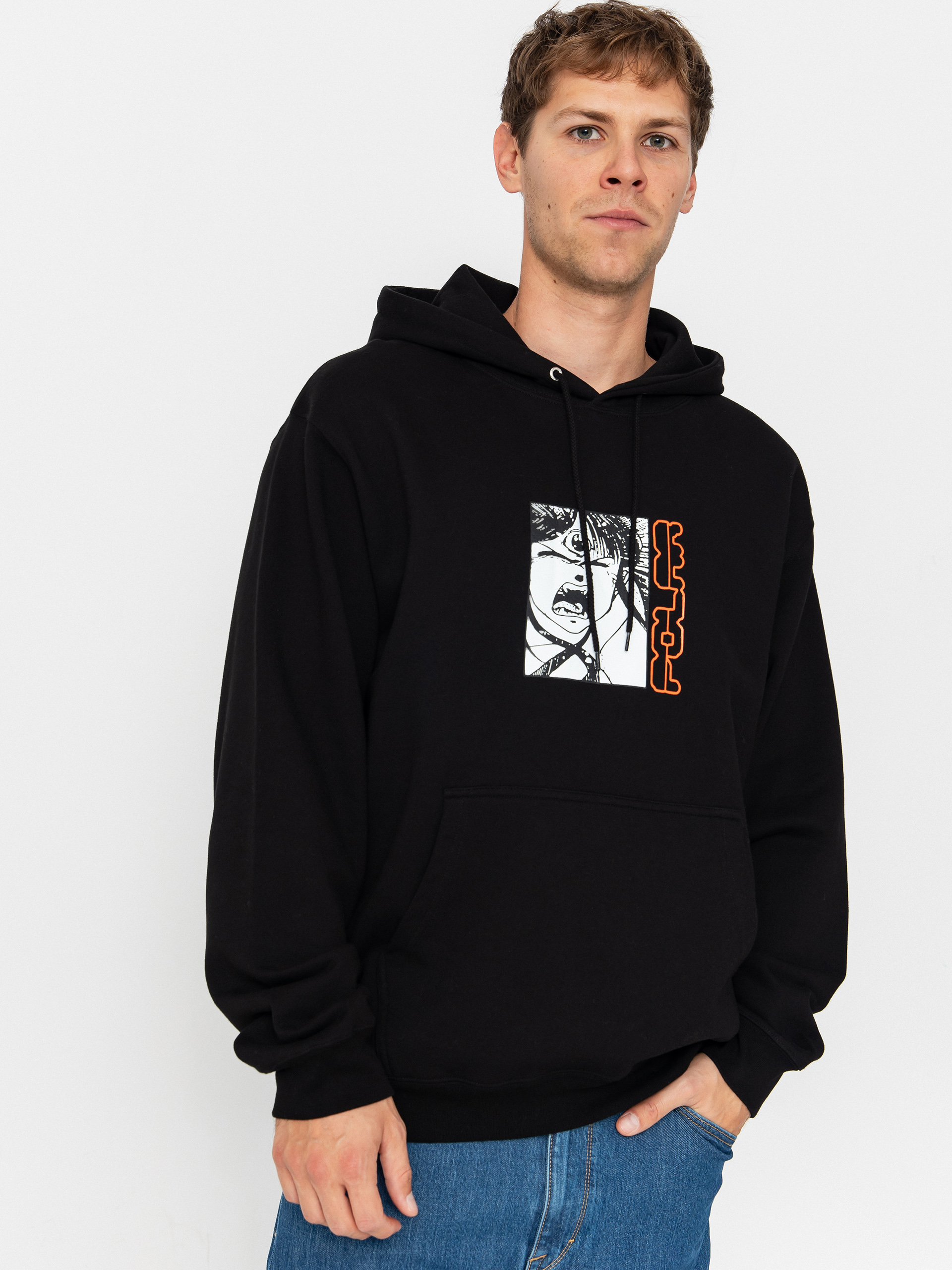 Худі Polar Skate Dave Third Eye HD - чорний (black)