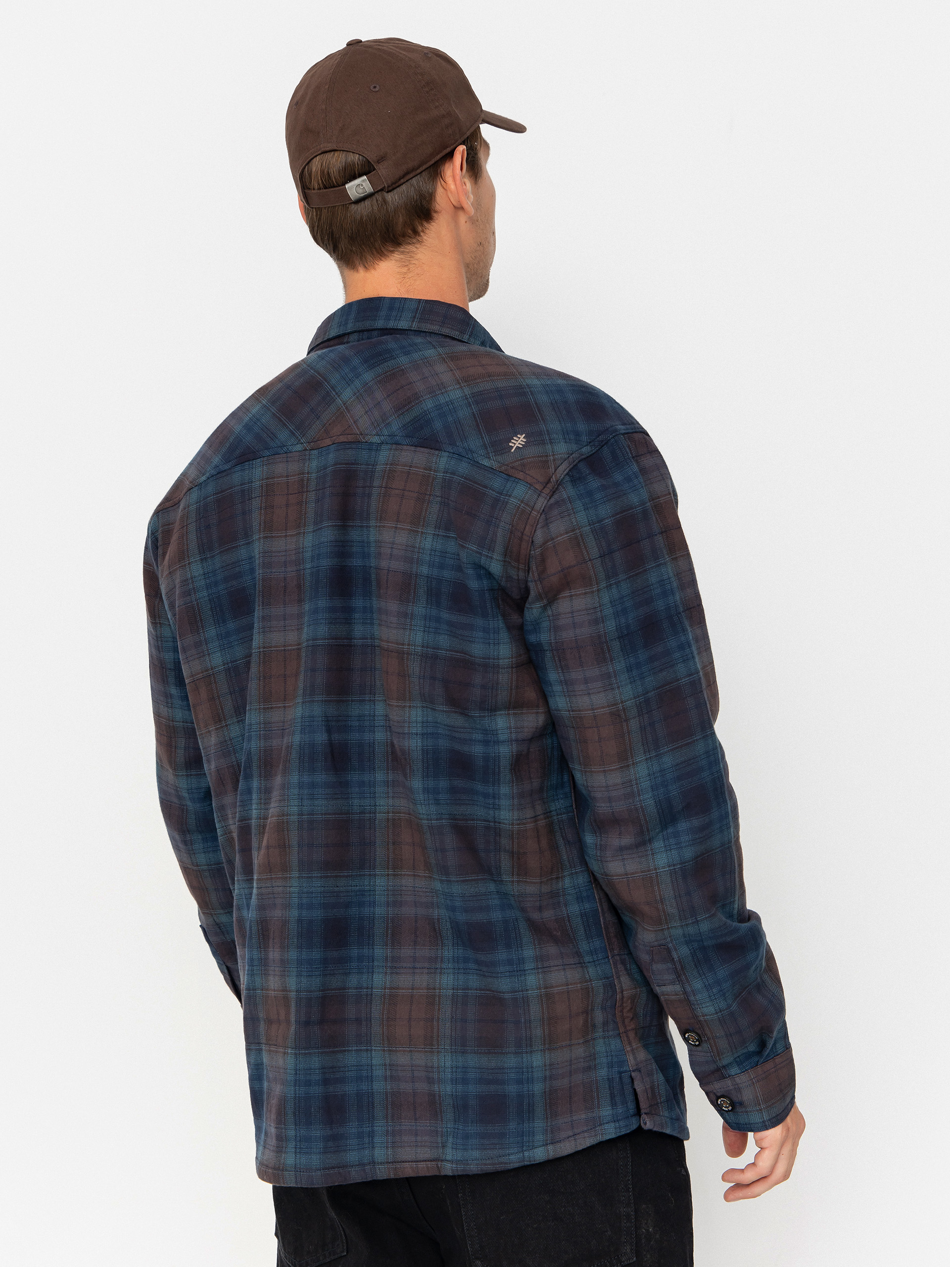 Сорочка Royal Robbins Snowcap Lined Flannel (naval tioga pld)