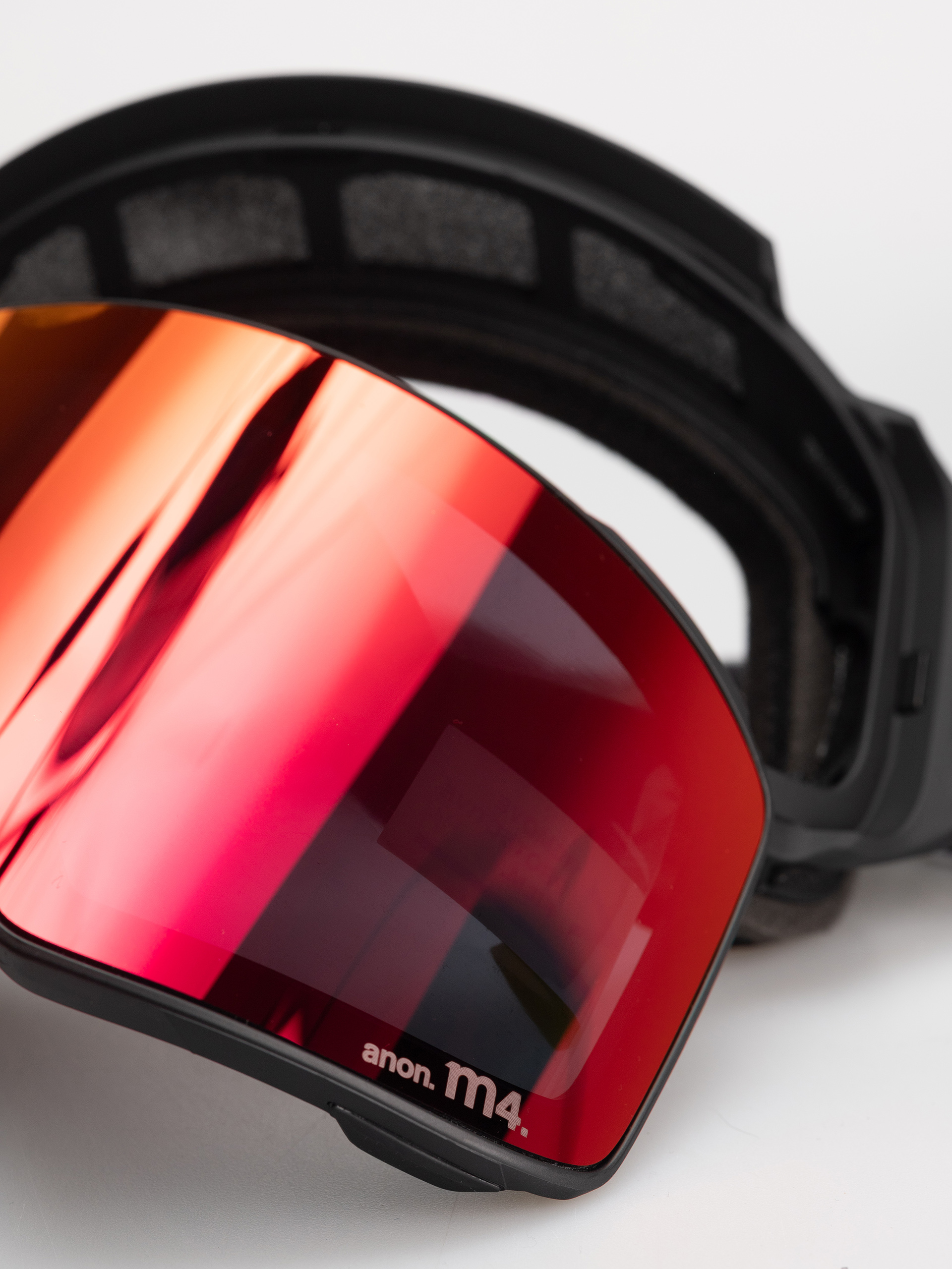 Окуляри для сноуборду Anon M4 Cylindrical Mfi (black/perceive sunny red)