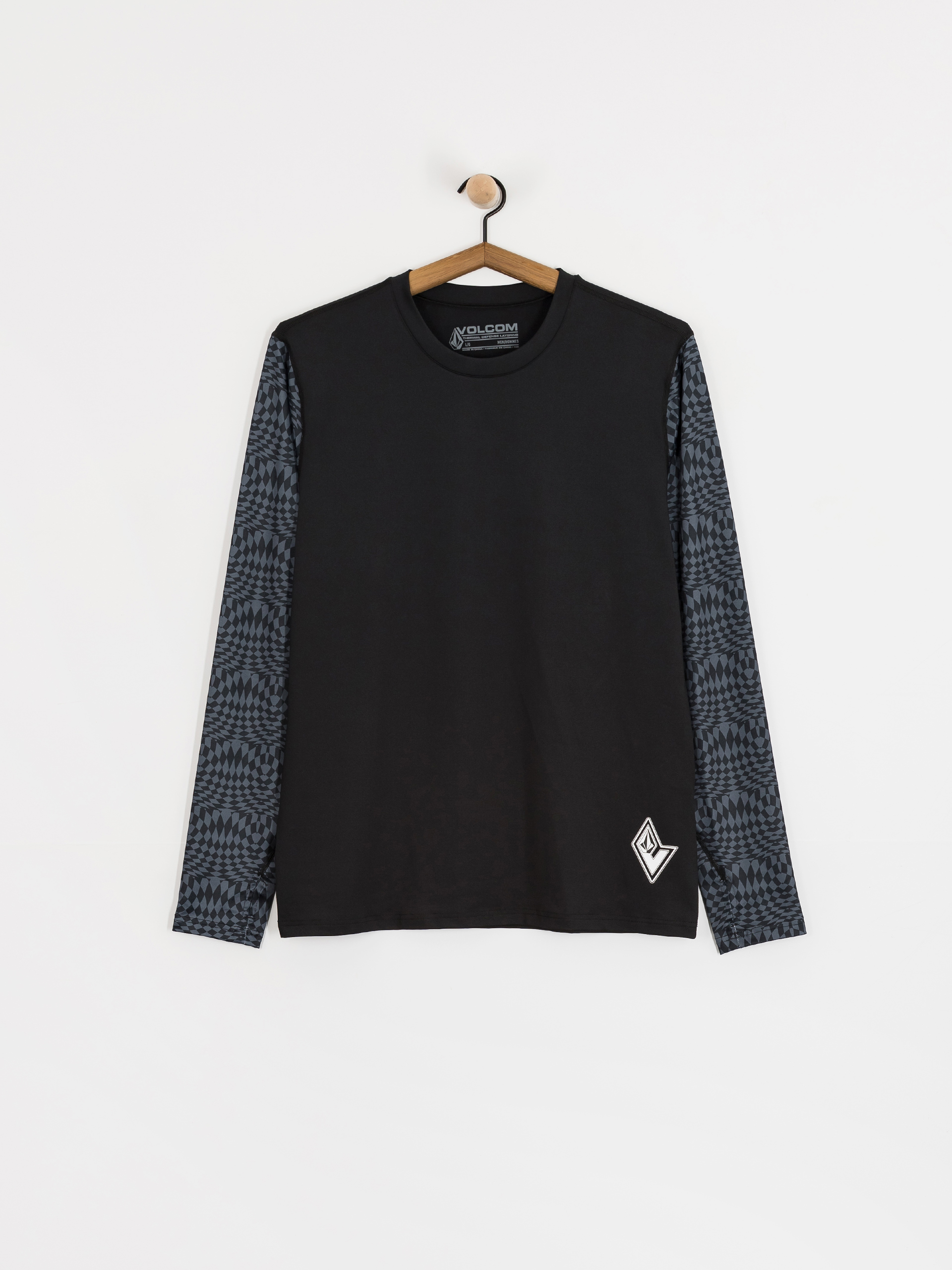 Термолонгслів Volcom M V Science Crew (black/charcoal)