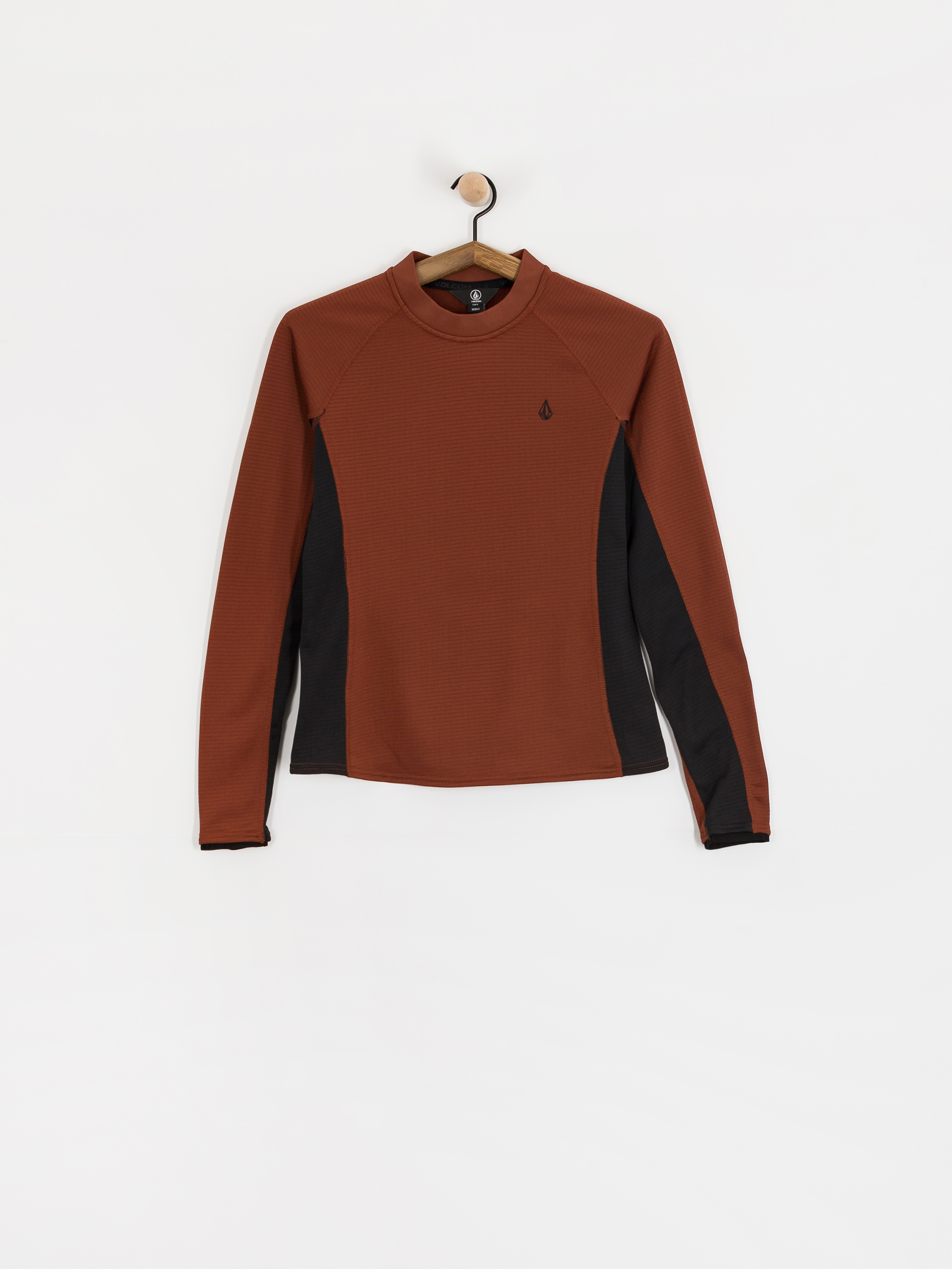 Жіноча Термосвітшот Volcom Gridlock Crew Neck (henna)