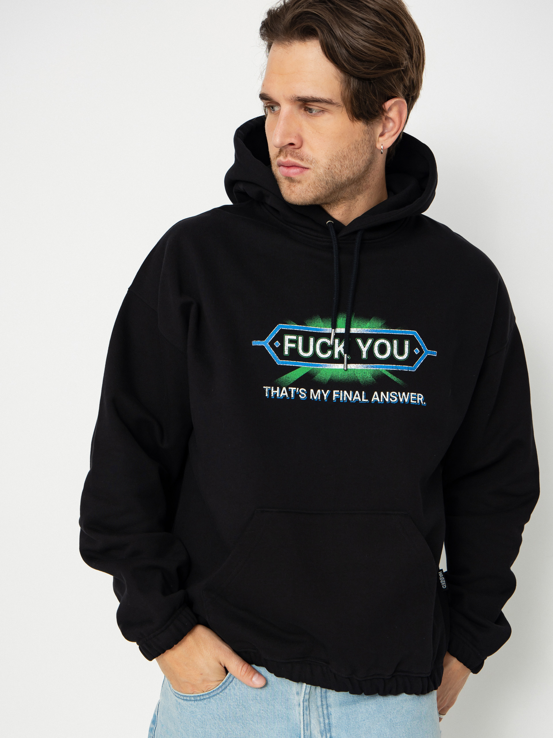 Худі Wasted Paris Answear Boxy HD (black)