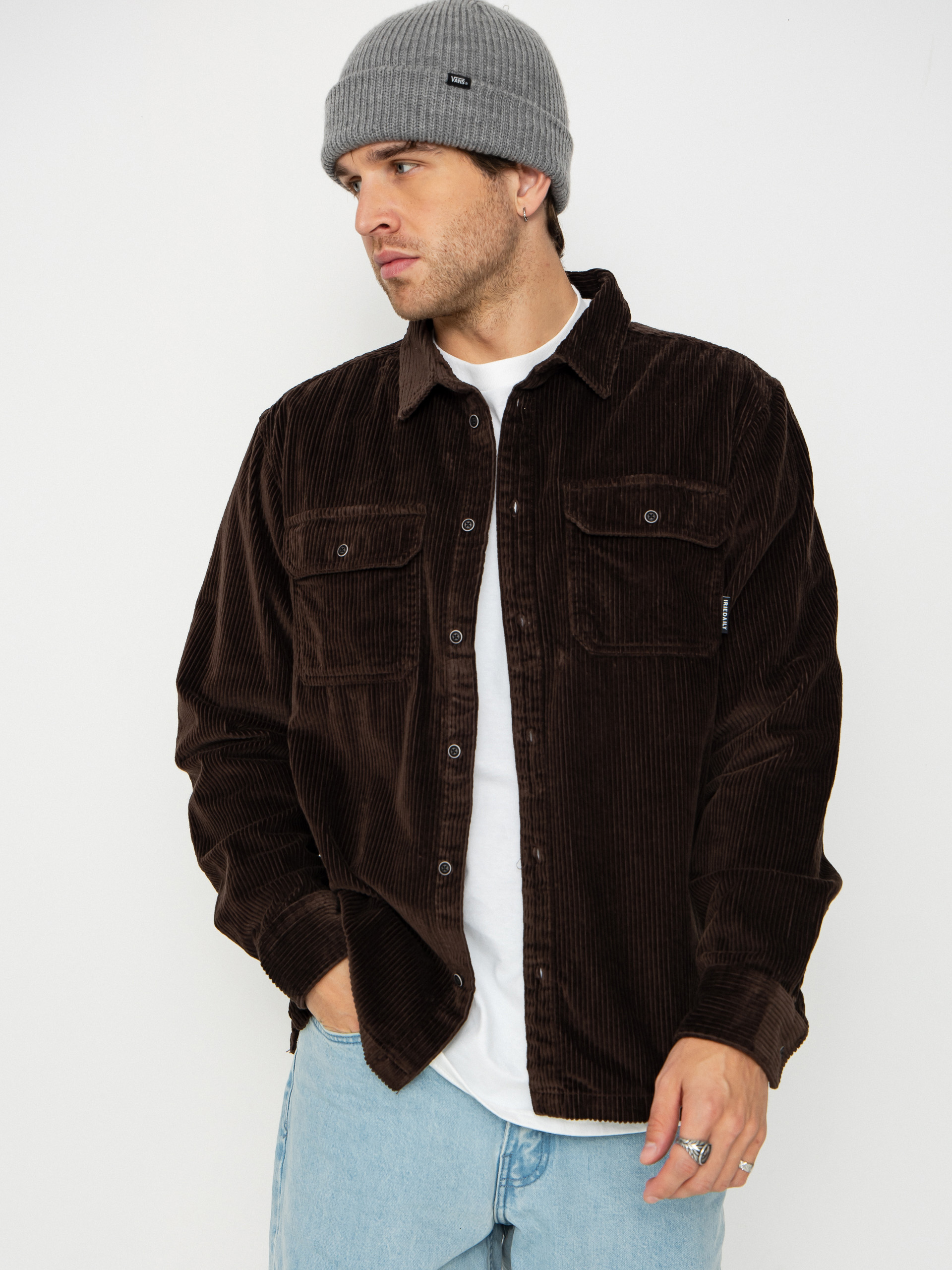 u0421u043eu0440u043eu0447u043au0430 Iriedaily Bubble Cord (dark coffee)