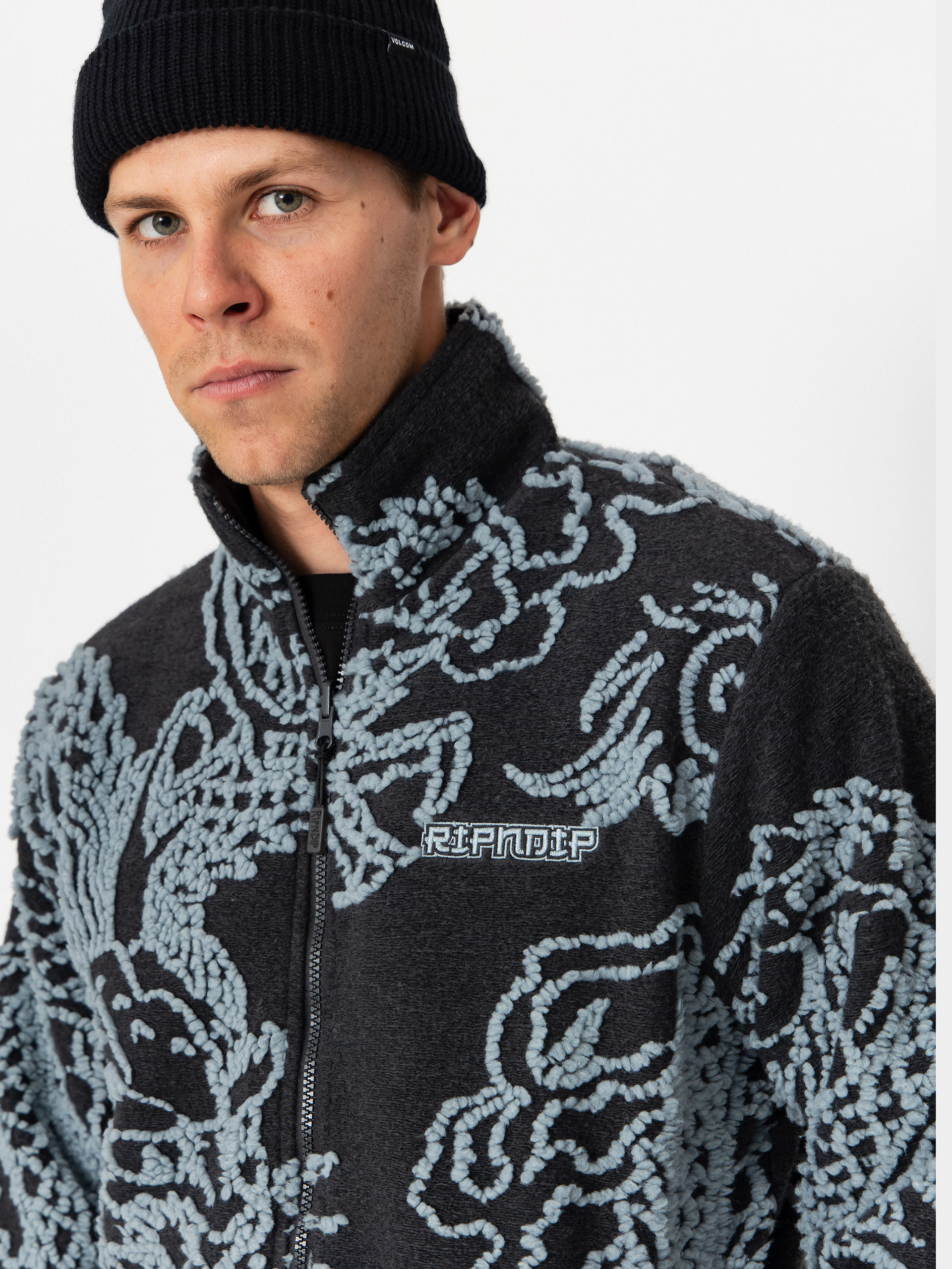 Куртка RipNDip Haku Reversible (black/charcoal)