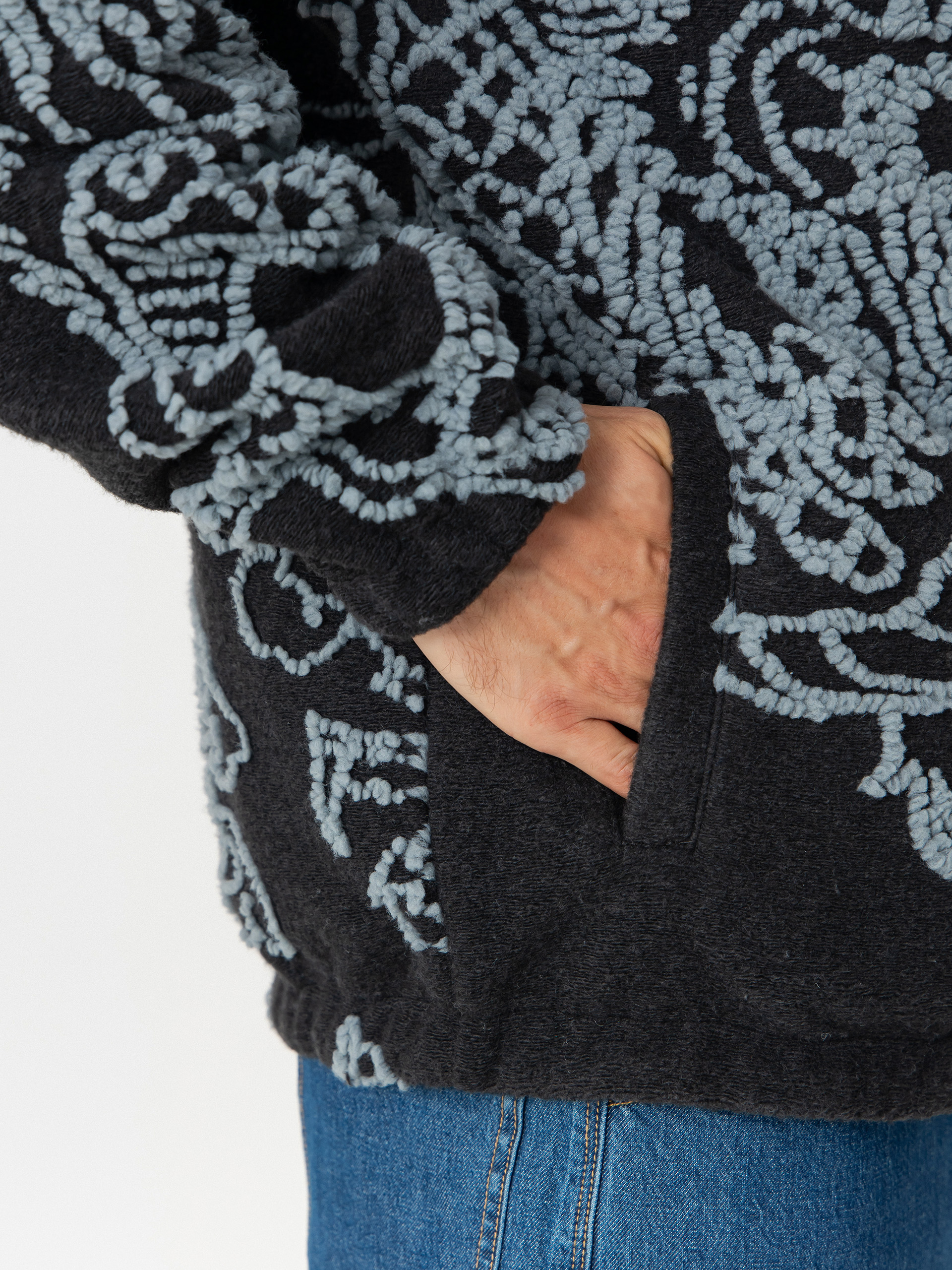 Куртка RipNDip Haku Reversible (black/charcoal)