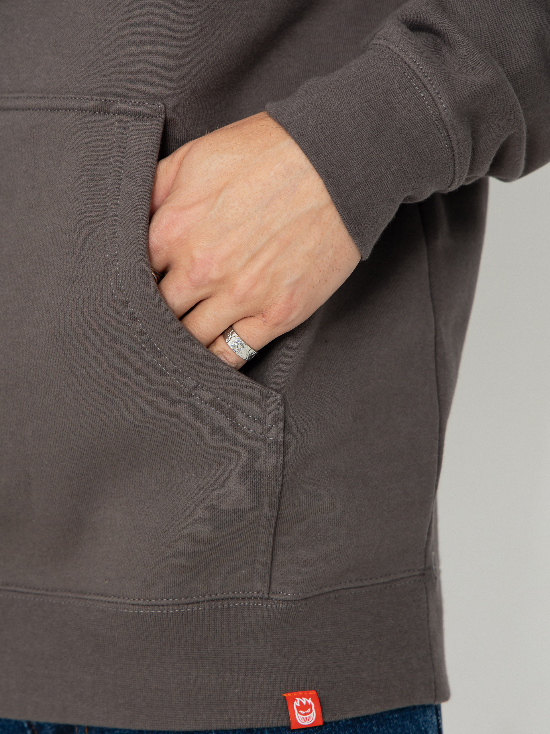 Світшот Spitfire Hellfire (charcoal solid w/multi color print)