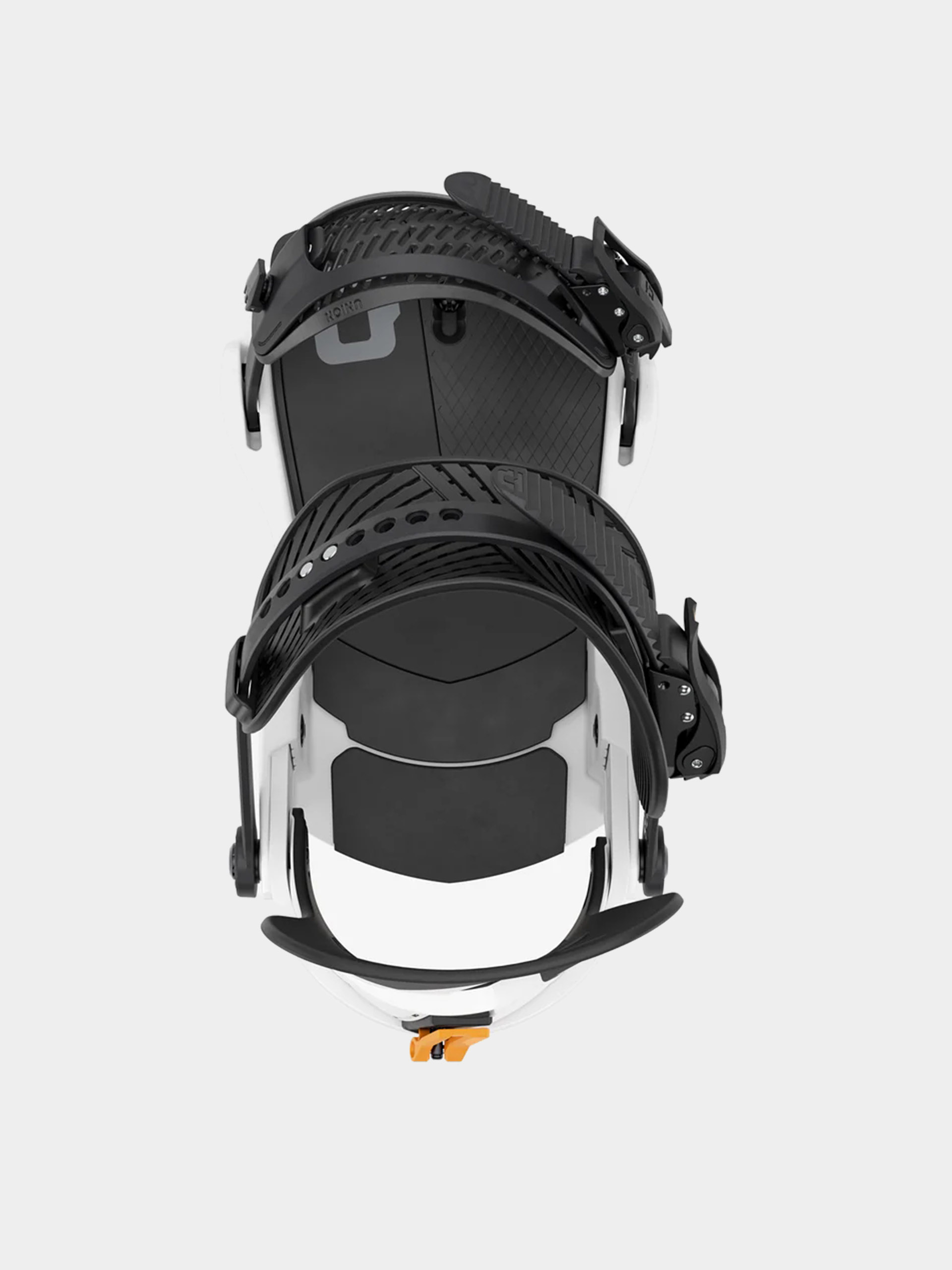 Чоловічі Сноубордичні кріплення Union Atlas (white/orange)