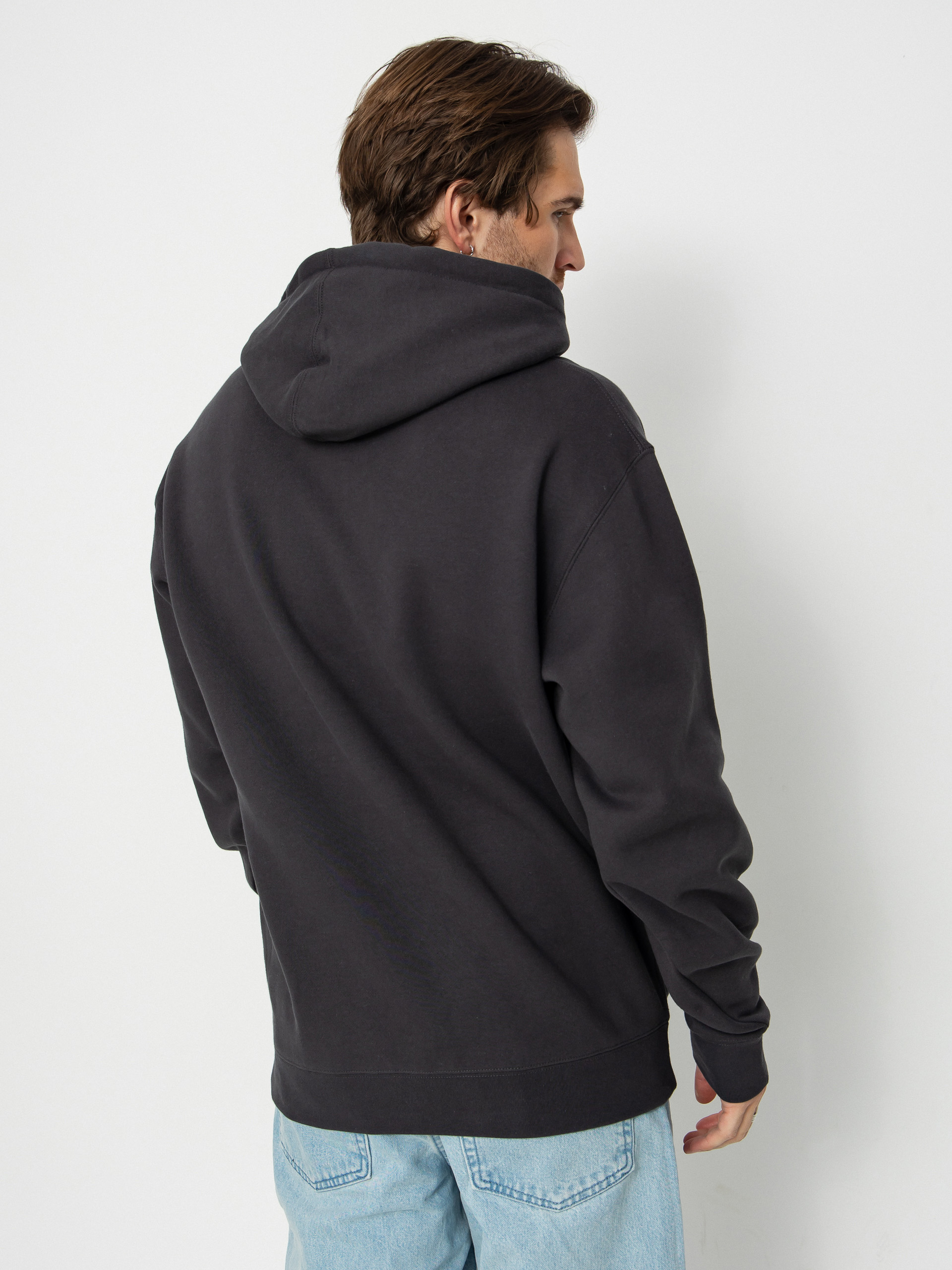 Світшот Real z kapturem Spots (asphalt w/multi color print)