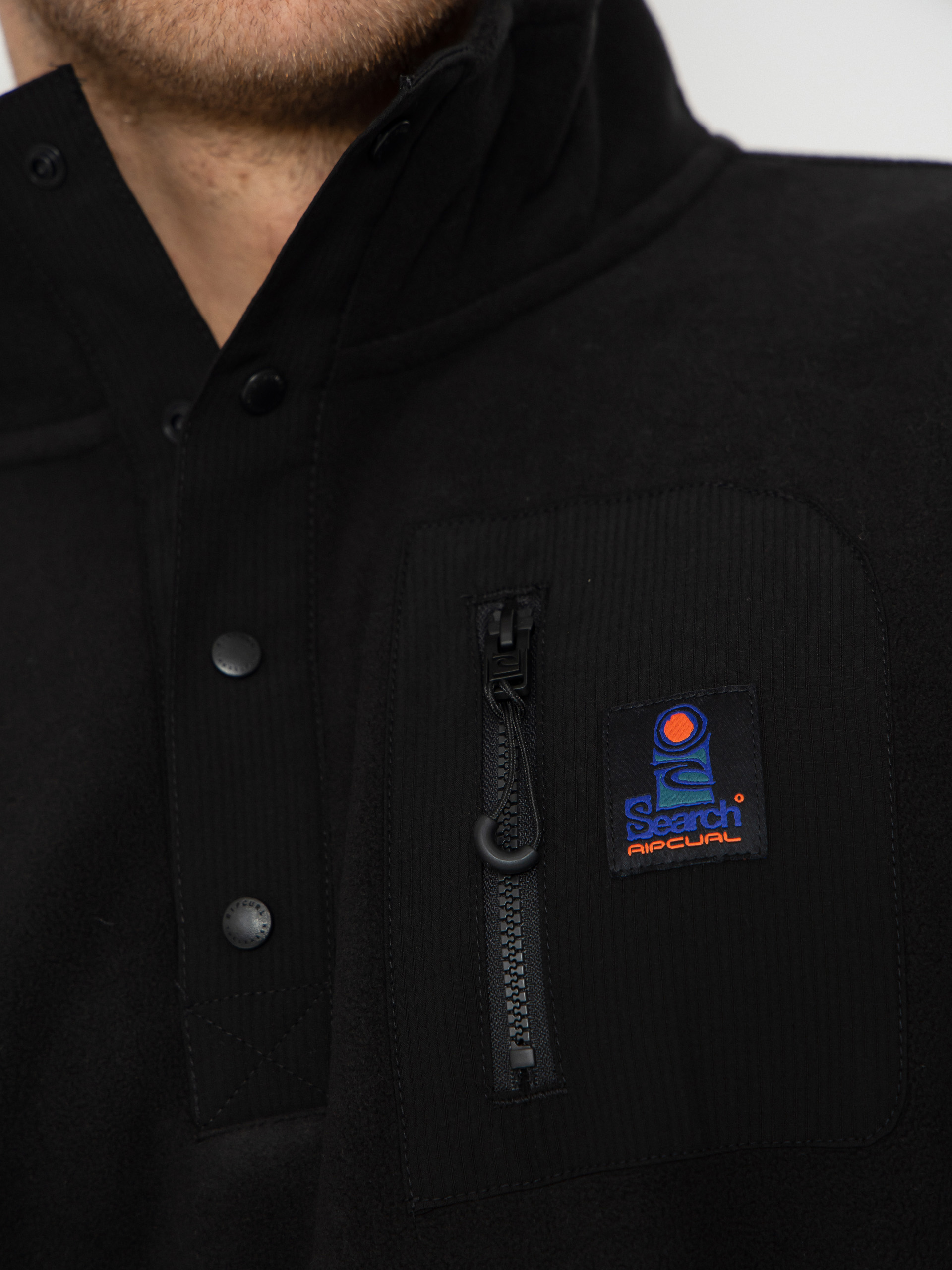 Чоловічий Флісовий светр Rip Curl Search (black)