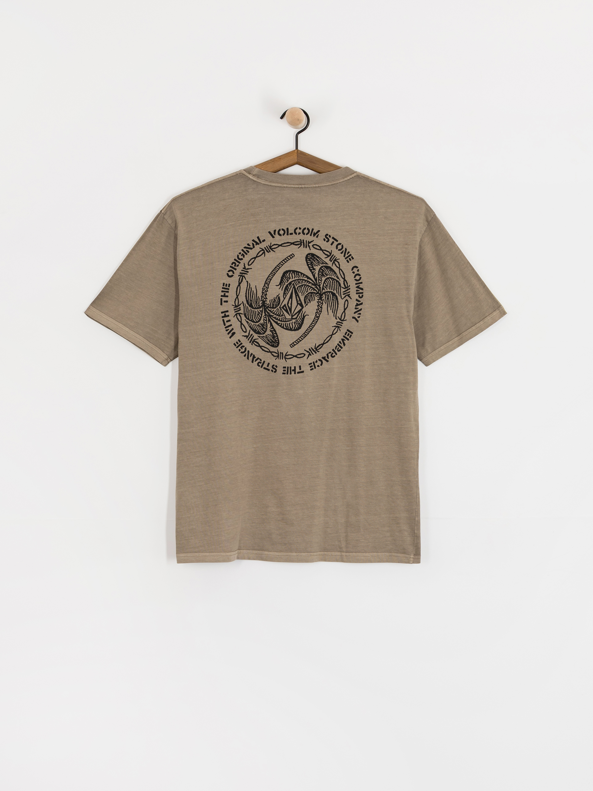 Футболка Volcom Circlepalm Pw (brindle)