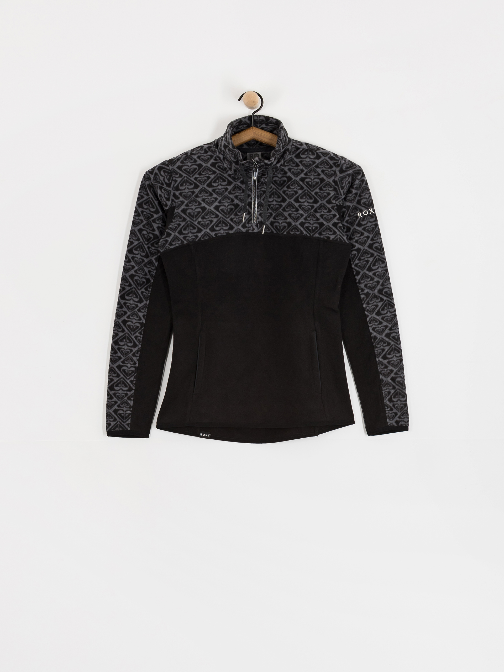 u0424u043bu0456u0441u043eu0432u0438u0439 u0441u0432u0435u0442u0440 Roxy Sayna Half Zip Wmn (anthracite sol searcher big)