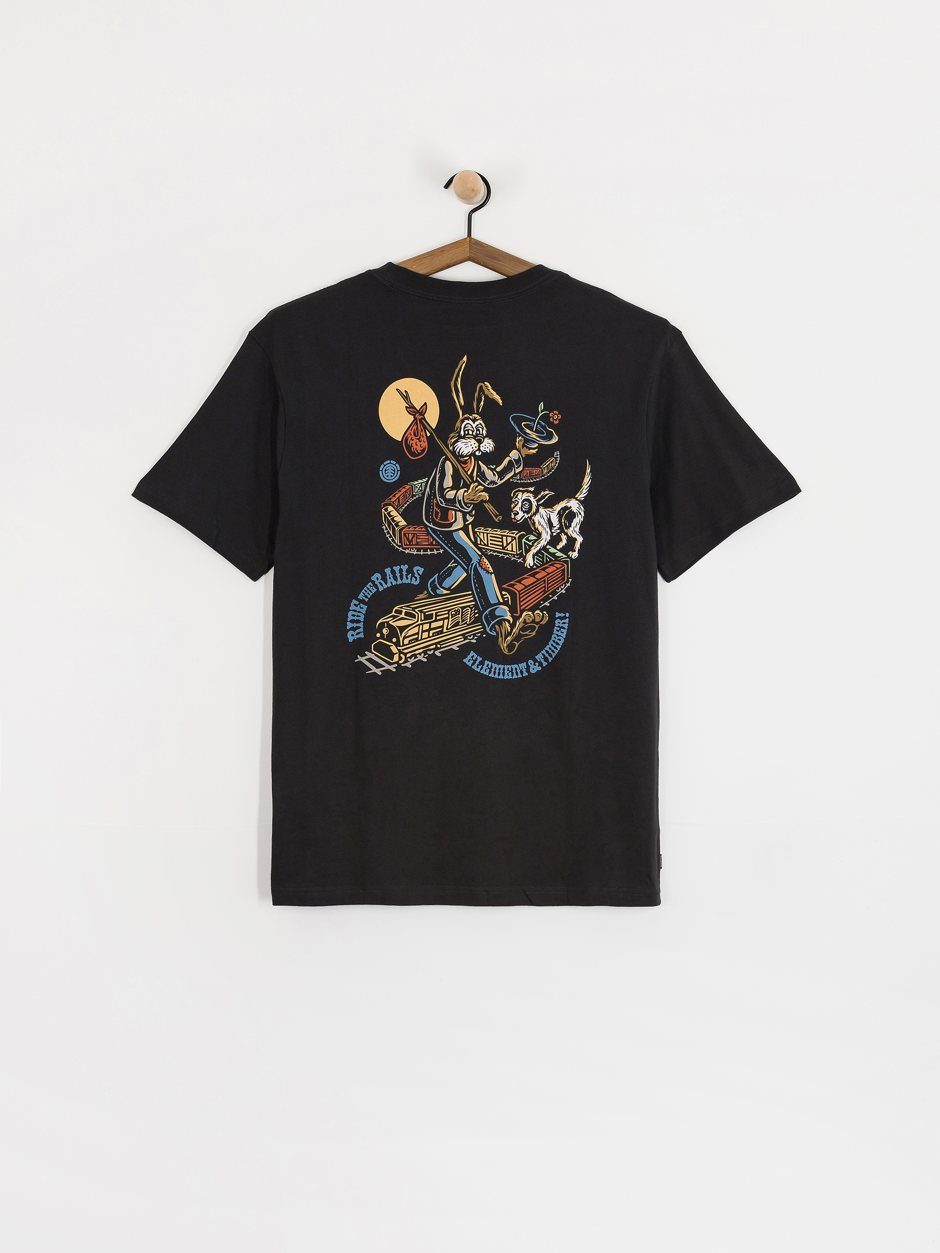 Футболка Element Timber On Track (off black)