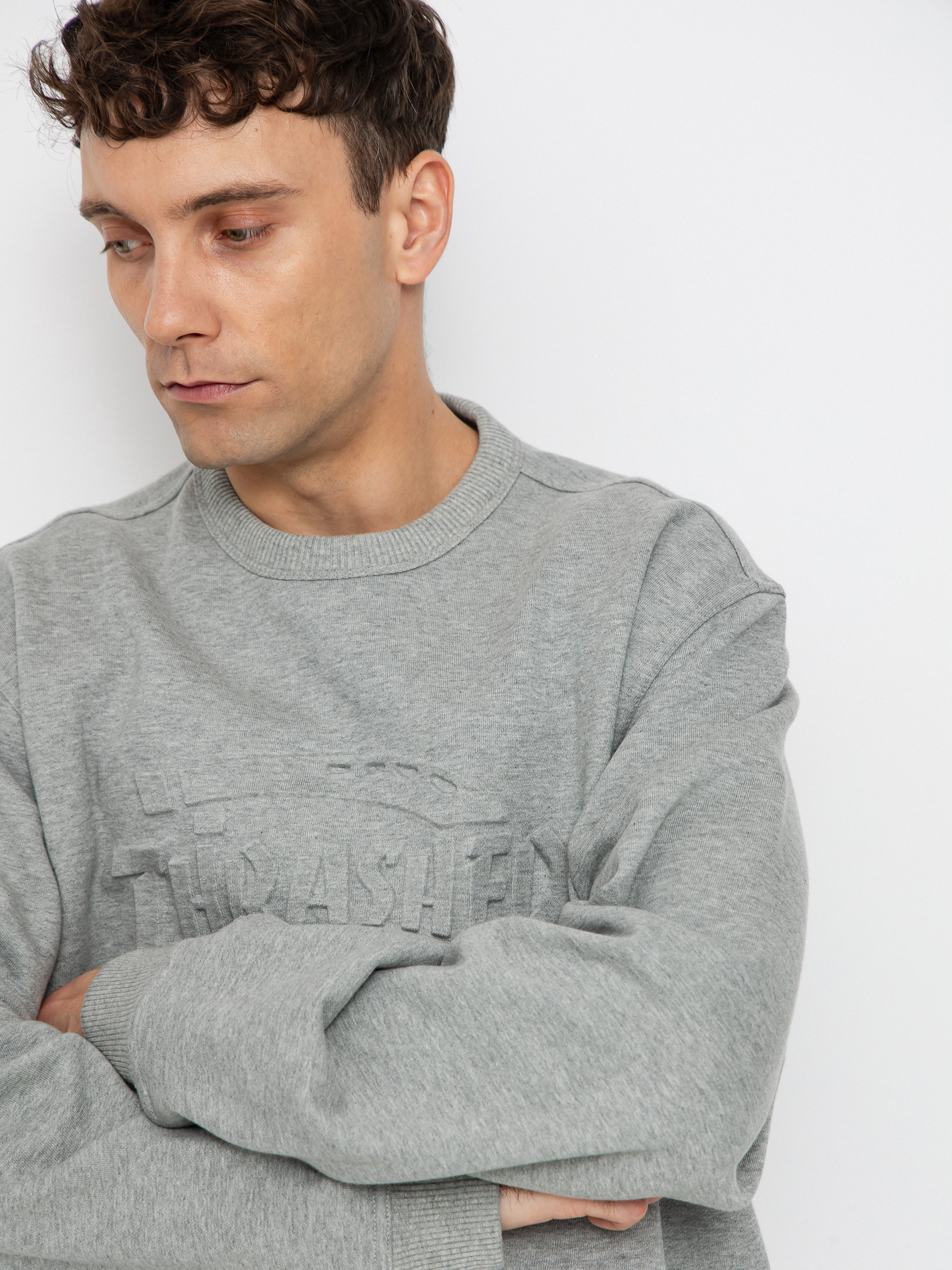 Світшот Dickies x Thrasher Sweatshirt (grey melange)