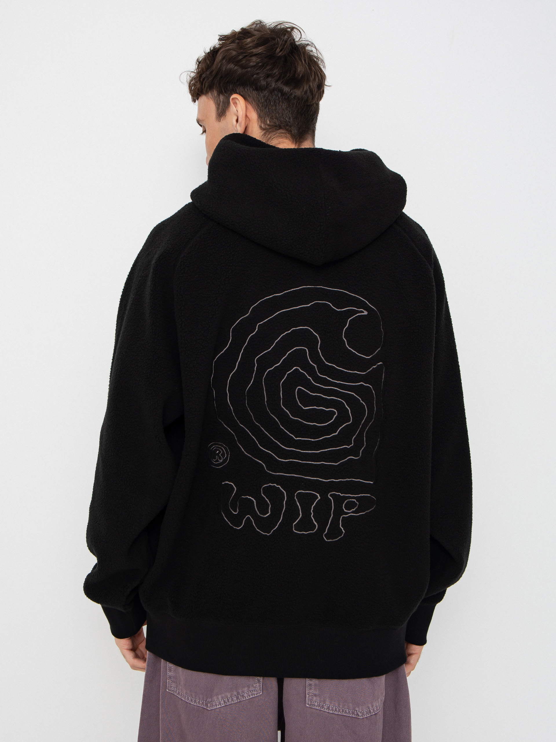 Худі Carhartt WIP Helix HD (black/porphyry)