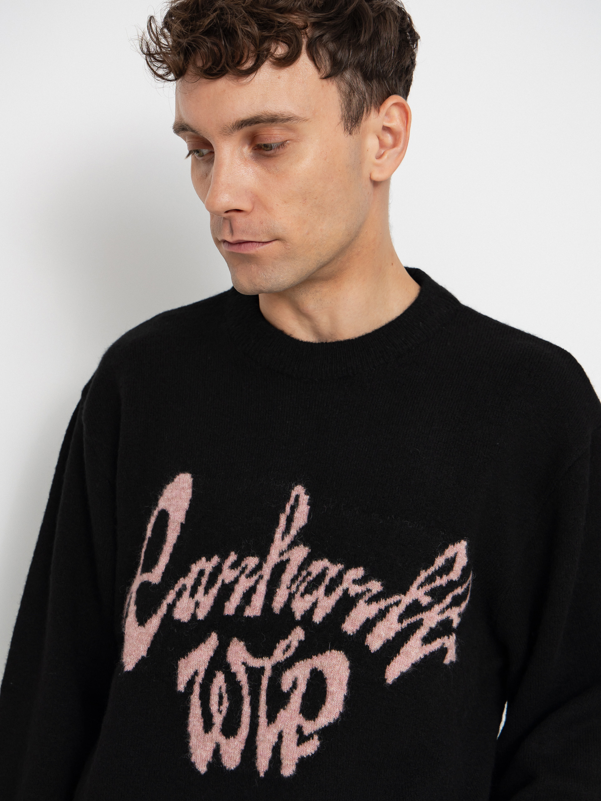 Светр Carhartt WIP Chedda (black/glassy pink)