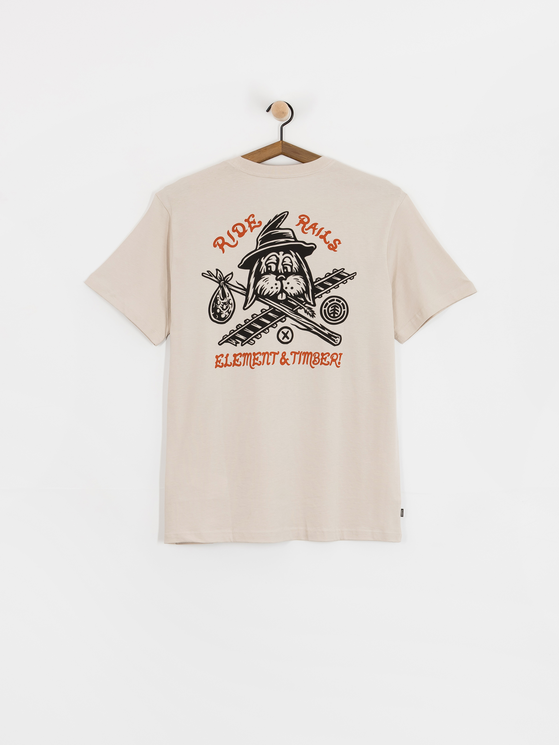 Футболка Element Timber Hobos (oat milk)