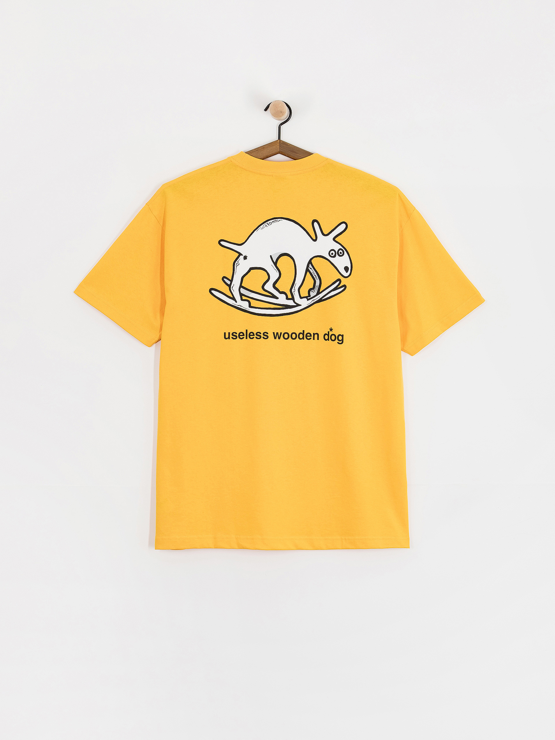 Футболка Polar Skate Useless Wooden Dog (yellow)