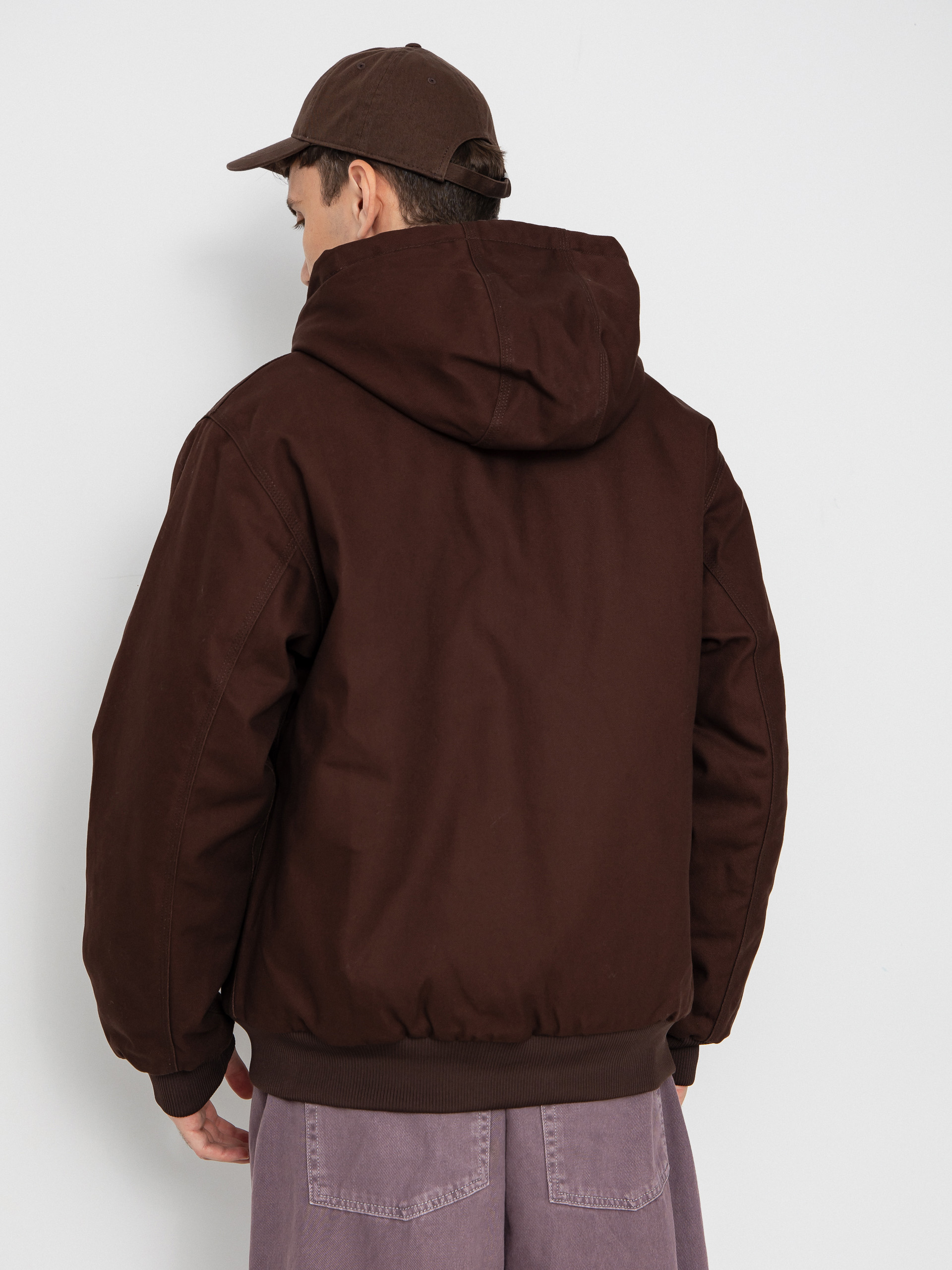 Куртка Carhartt WIP Active - коричневий (tobacco/rigid) Куртка Carhartt WIP Active - коричневий (tobacco/rigid)