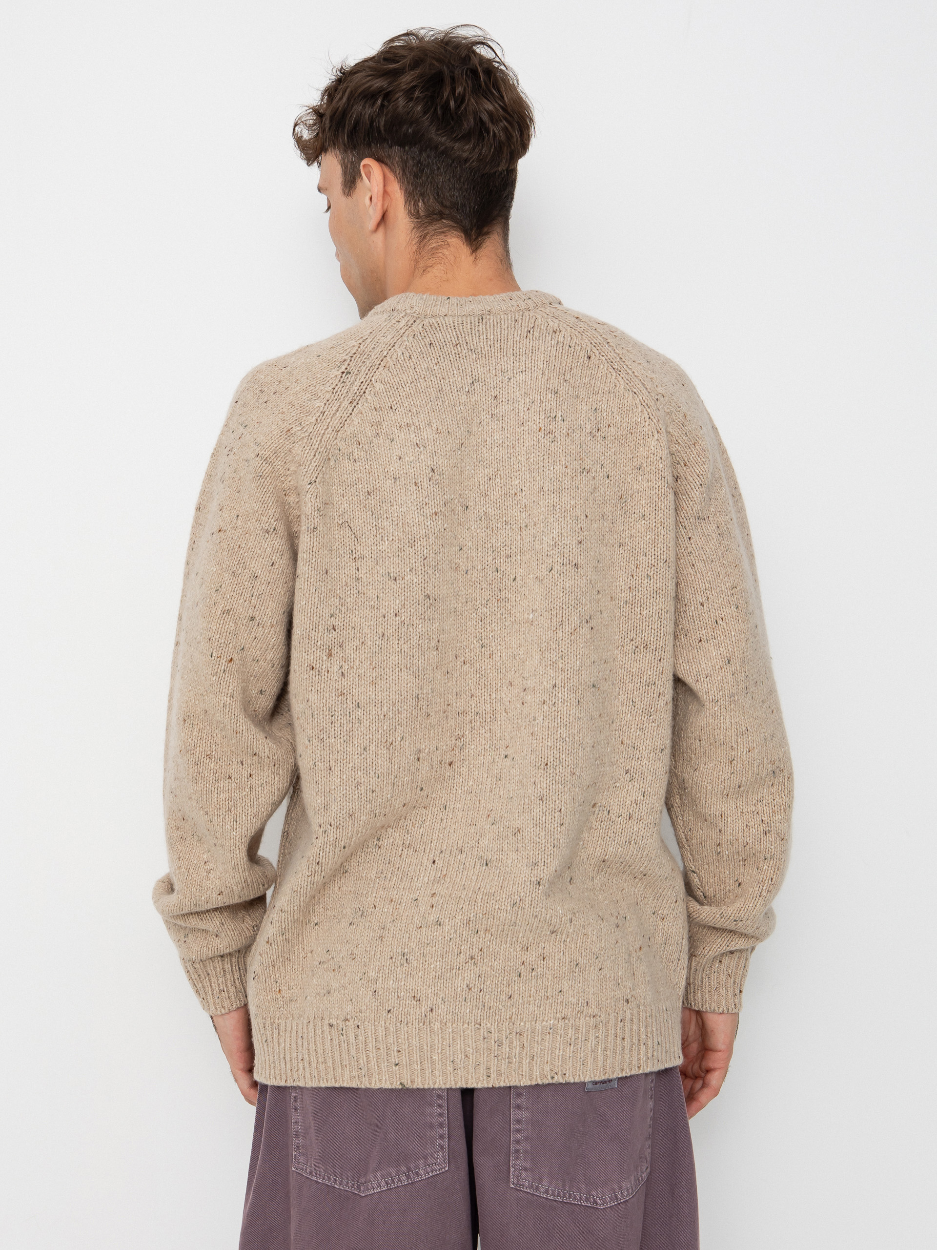 Светр Carhartt WIP Anglistic (speckled fleur de sel)