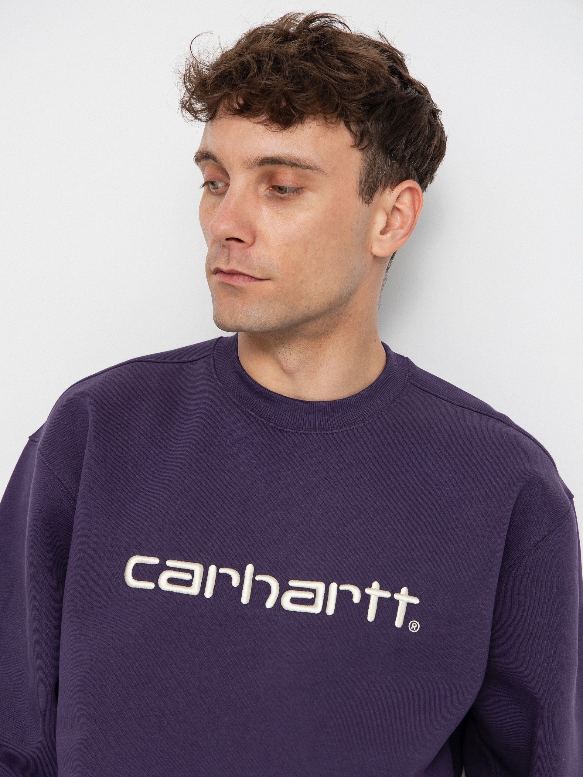 Світшот Carhartt WIP Carhartt (lakers/salt)