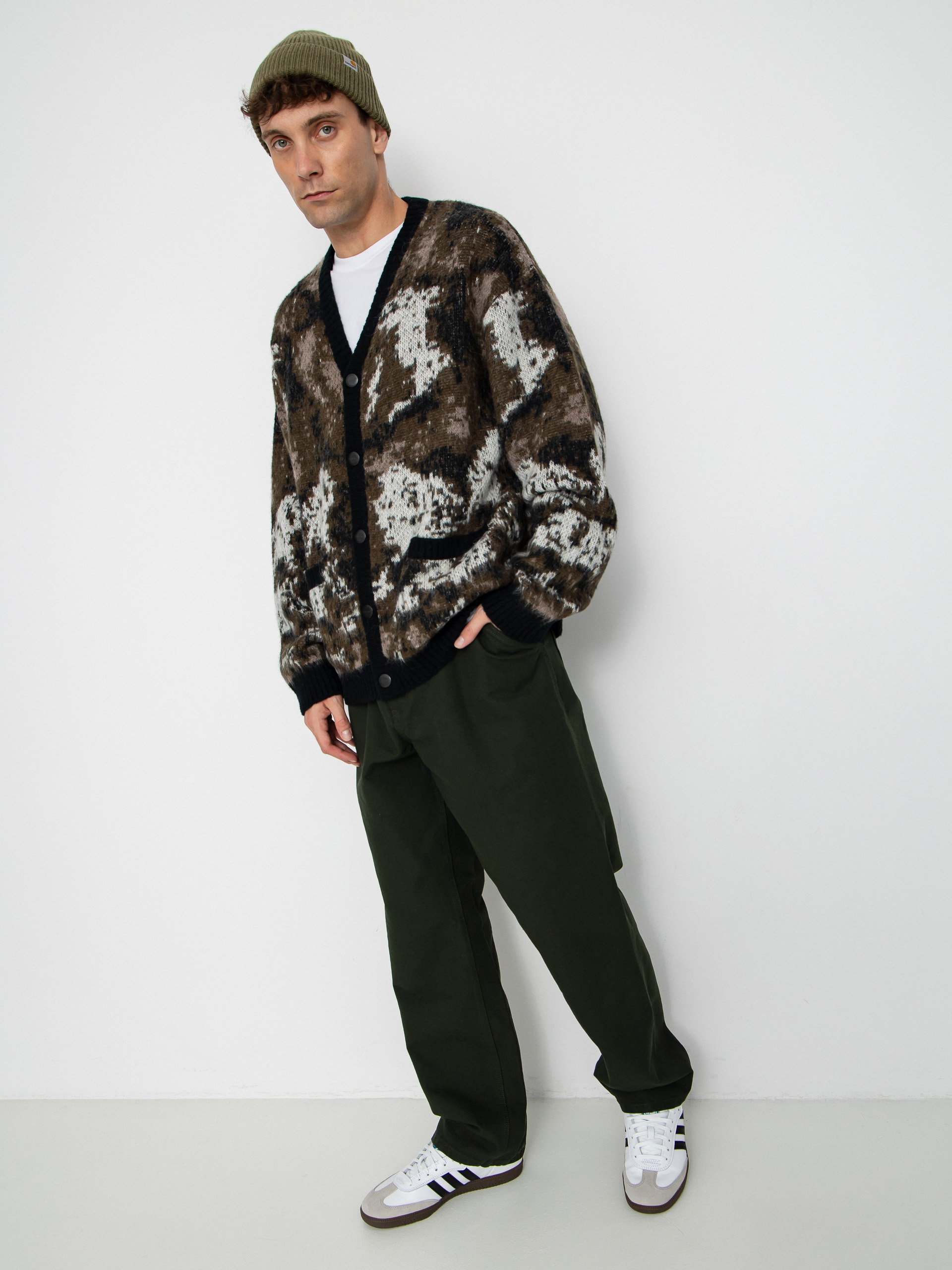 u0421u0432u0435u0442u0440 Carhartt WIP Merton Cardigan (wild dog jacquard)