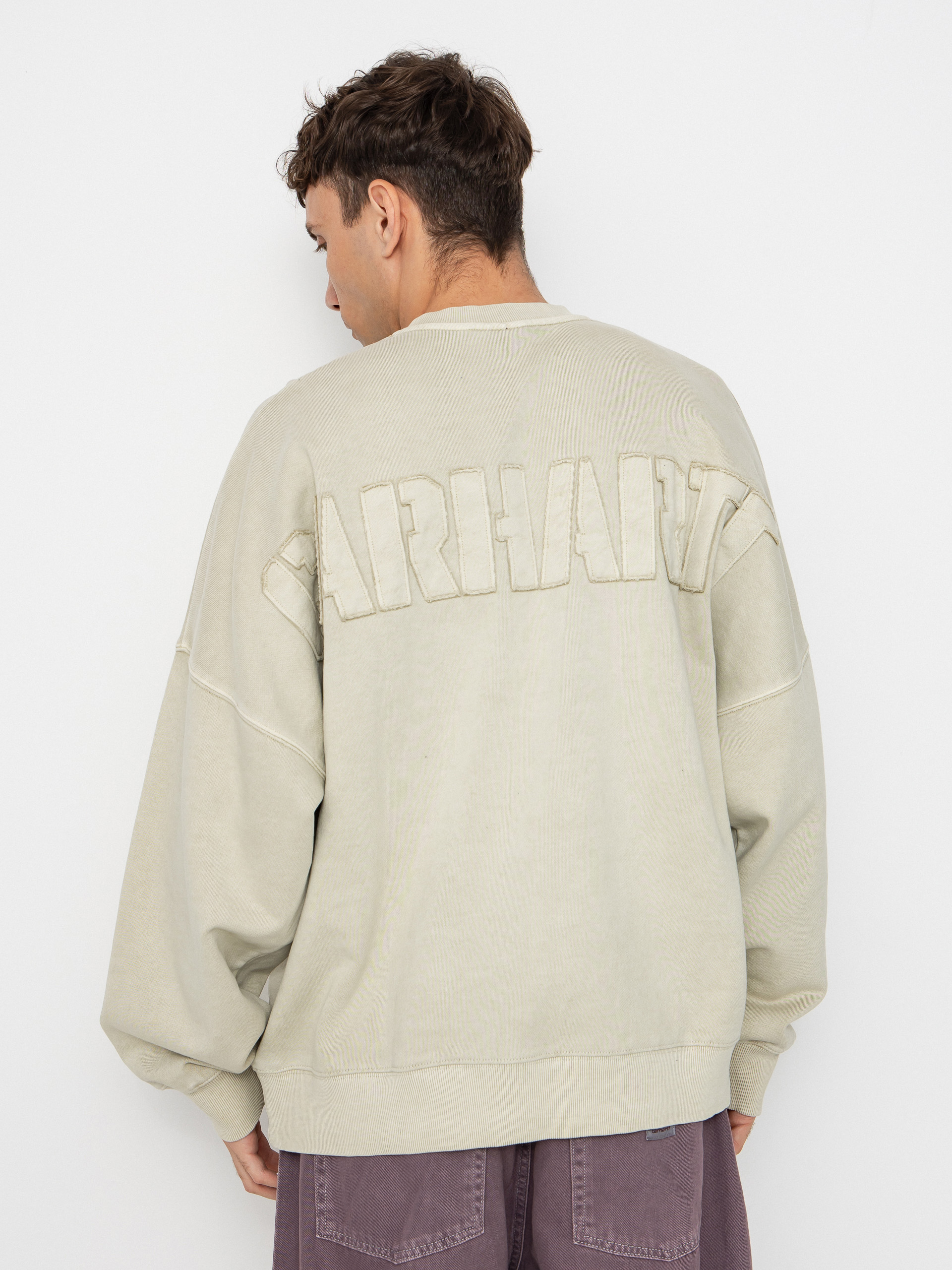Світшот Carhartt WIP RGGD (fleur de sel/garment dyed)