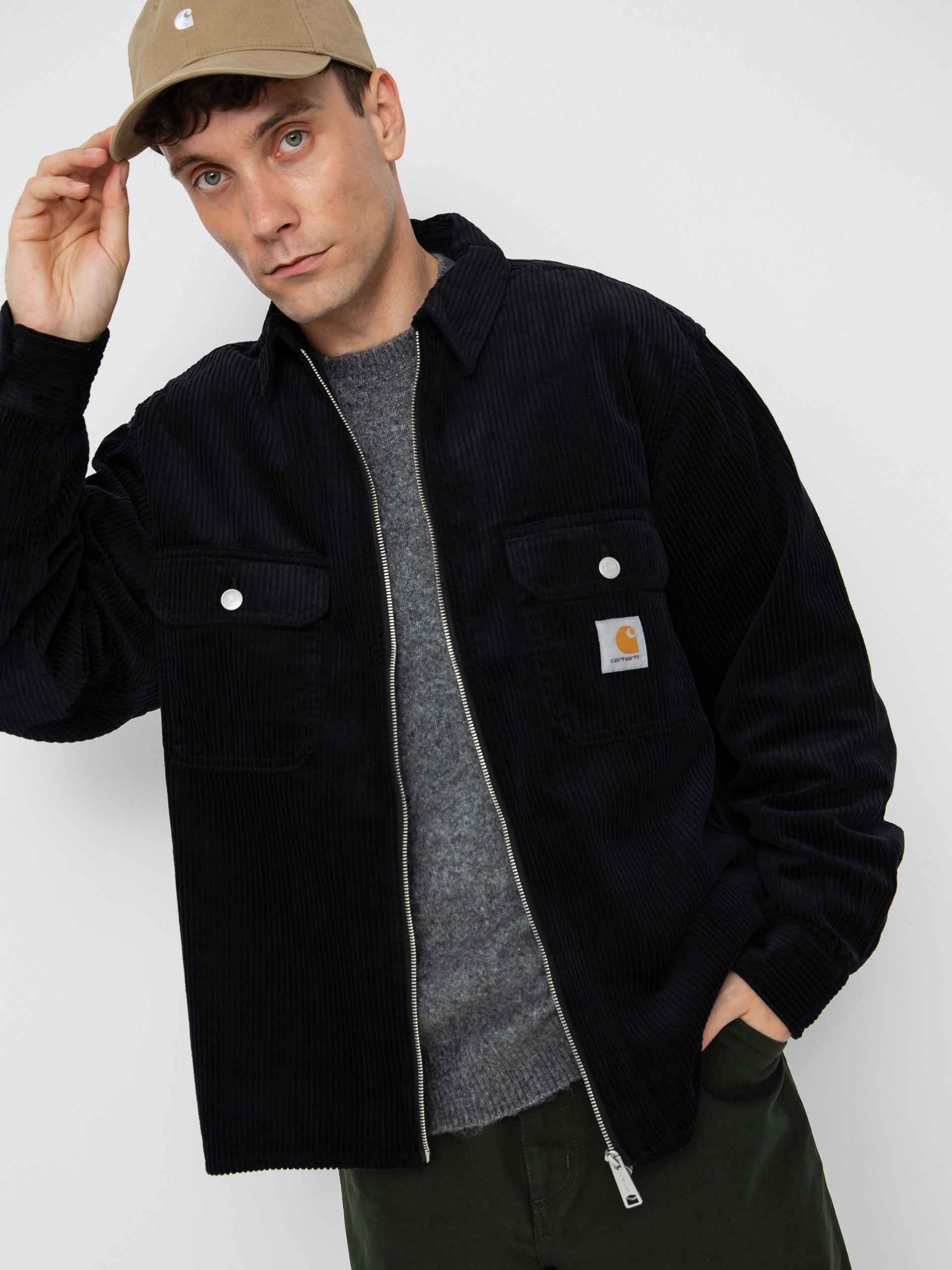 Куртка Carhartt WIP Reynold (black/rinsed)